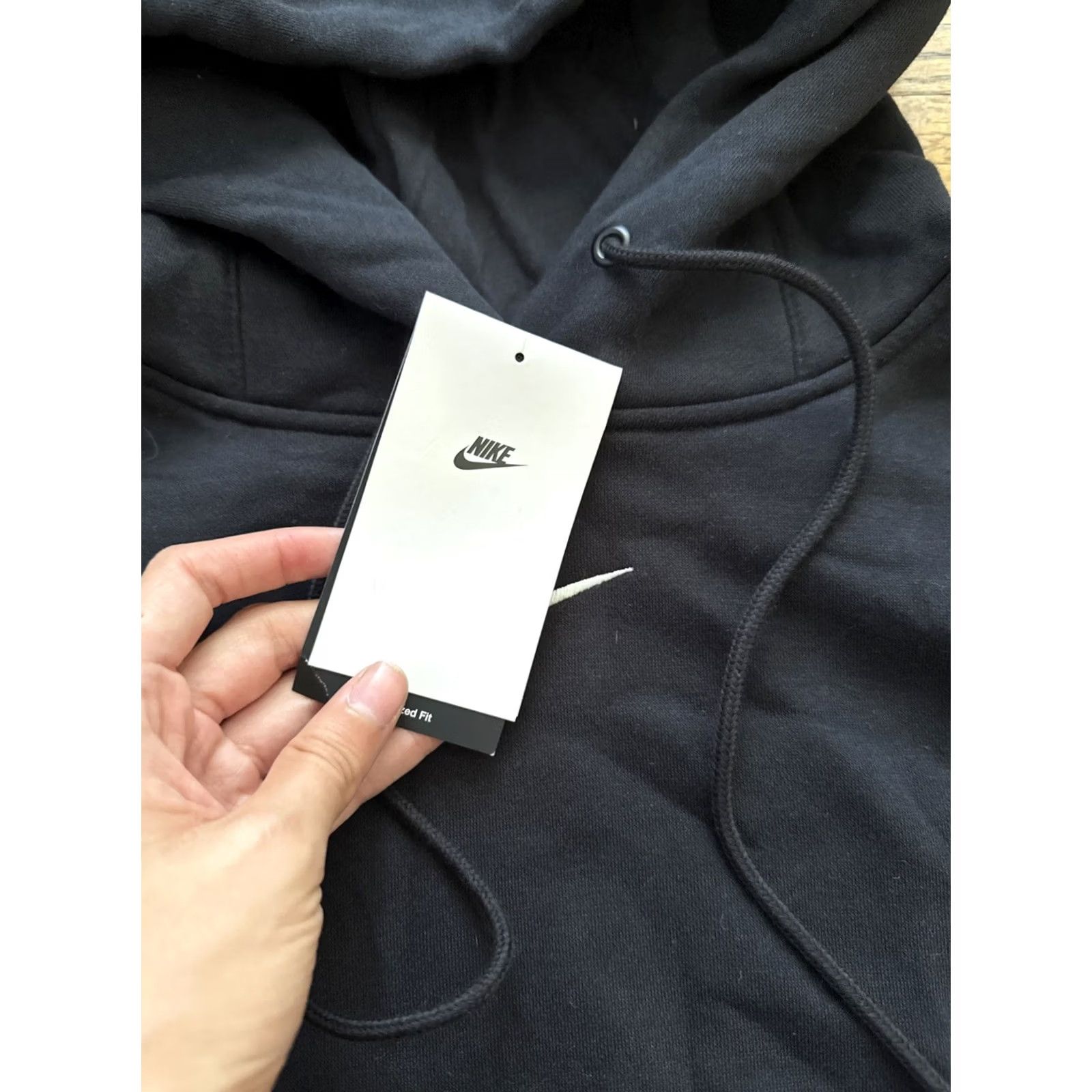 Nike Nike Phoenix Fleece Oversized Pullover Hoodie Womens Size Small S Black C13 Size S / US 4 / IT 40 - 3 Thumbnail