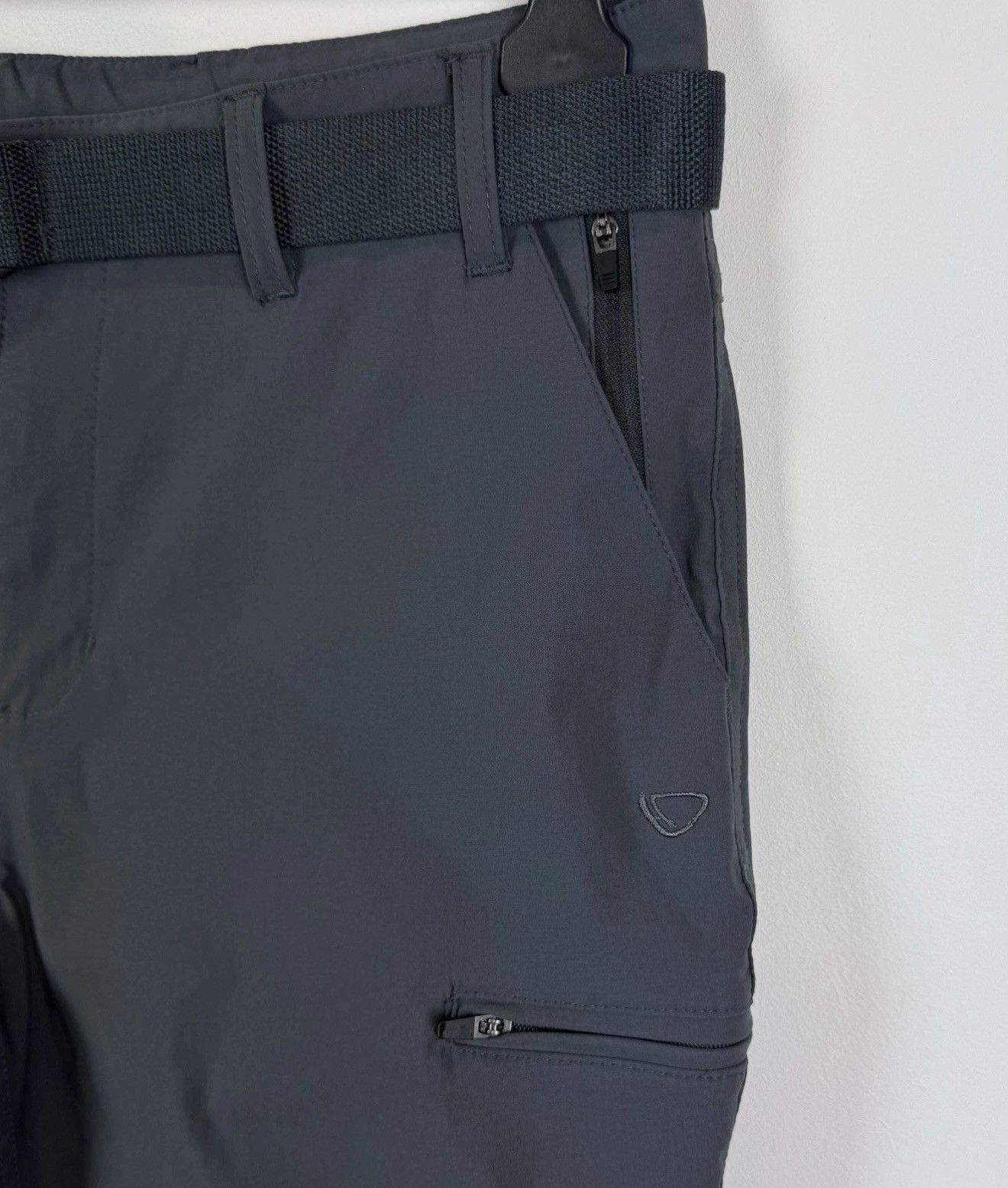 Other Brasher Stretch Hiking Pants Walking Trousers Gray Belted Size US 32 / EU 48 - 3 Thumbnail