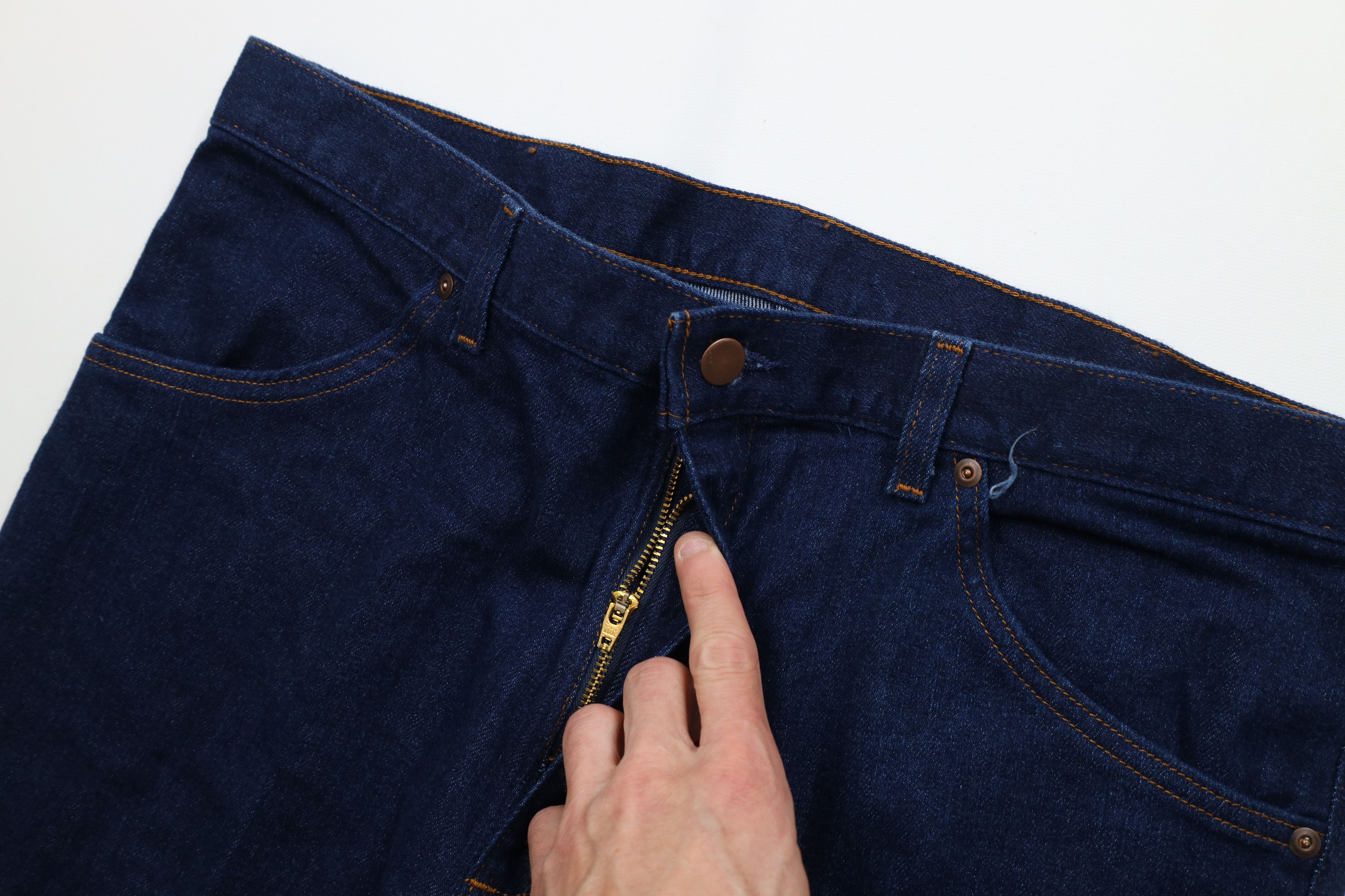 Vintage Vintage 90s Streetwear Stretch Flared Denim Jeans Blue Size US 36 / EU 52 - 6 Thumbnail