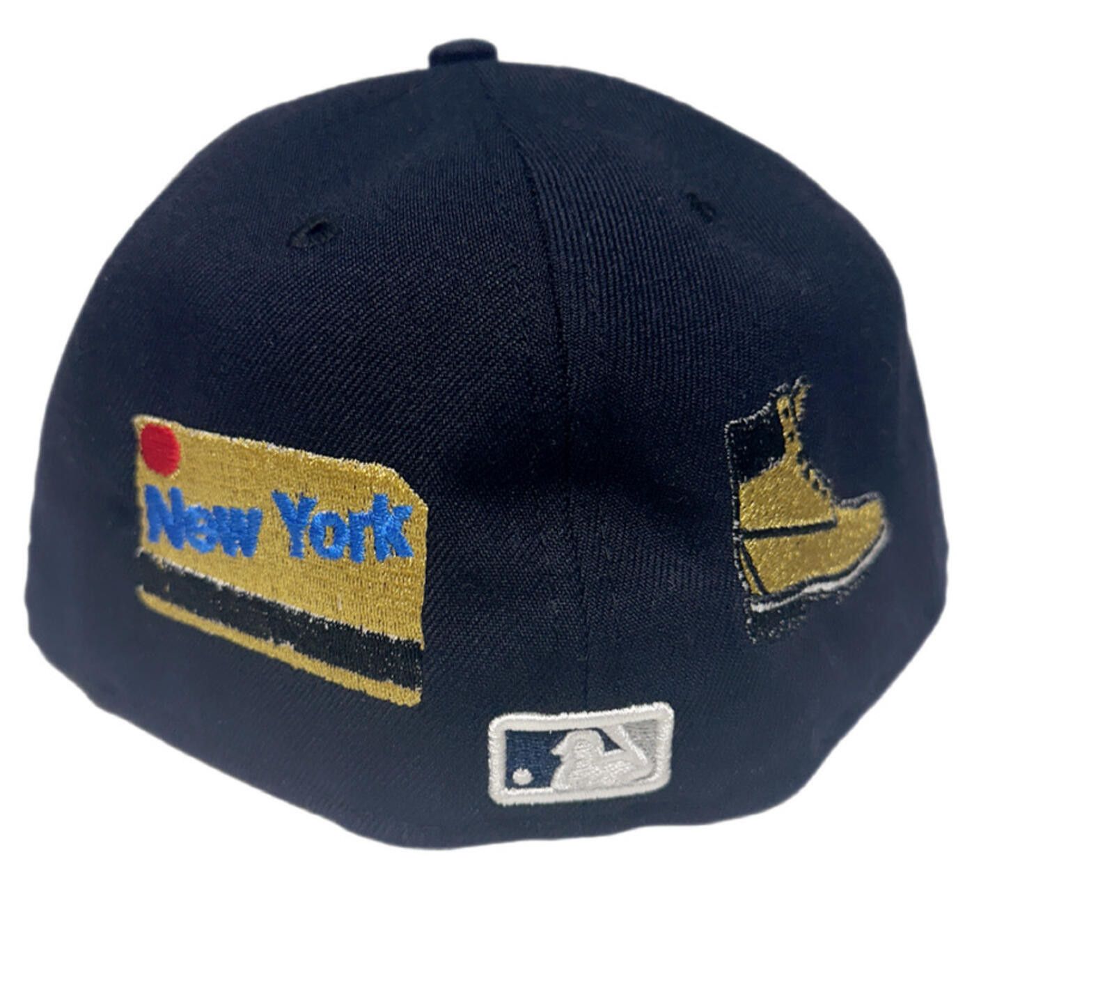 New Era New Era New York Yankees NYC Custom Gold 59FIFTY 7 3/8 Size ONE SIZE - 4 Thumbnail