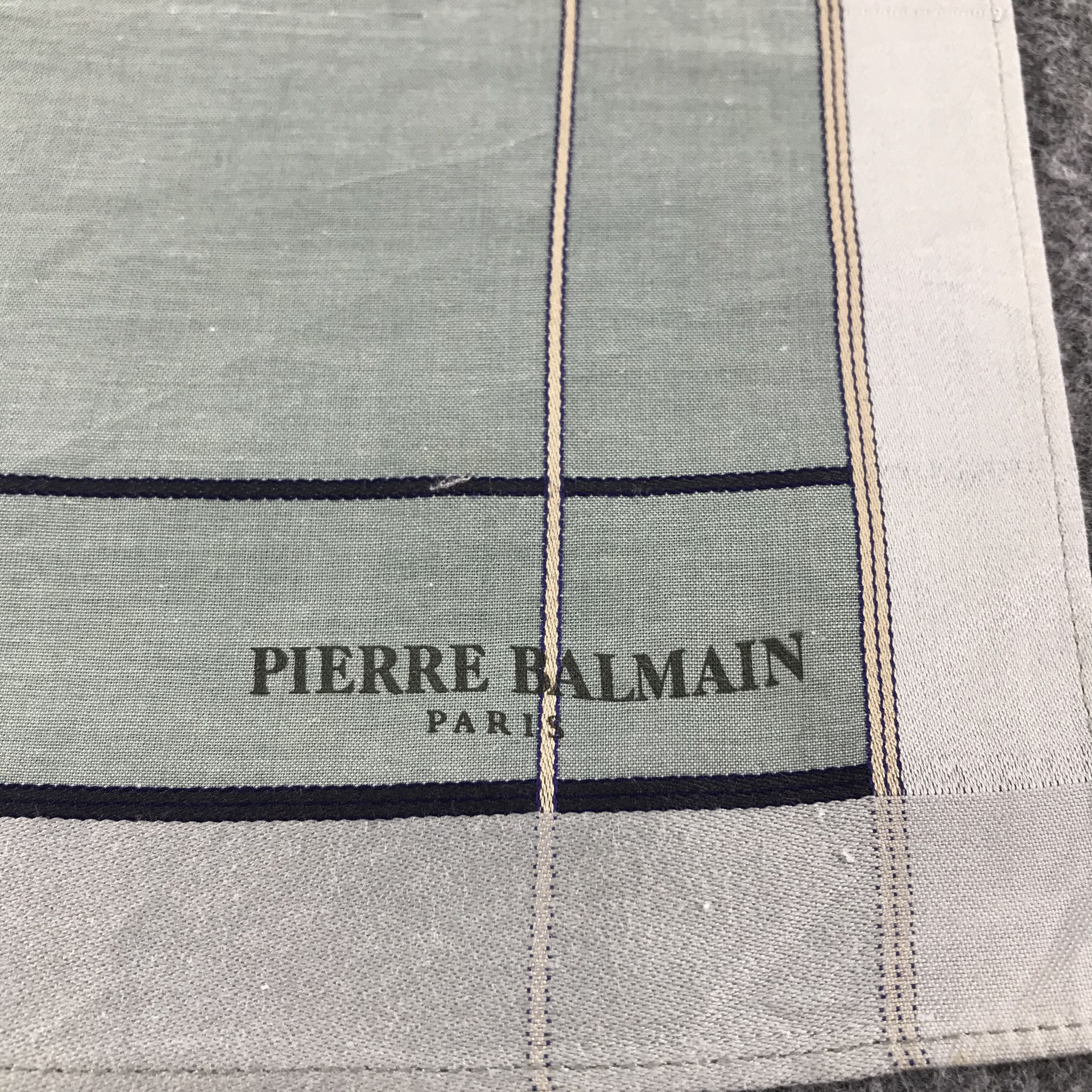 Pierre Balmain Pierre Balmain Handkerchief Neckerchief Bandana H247 Size ONE SIZE - 4 Thumbnail