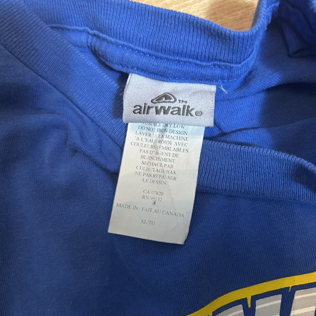 Airwalk Vintage 1990s Airwalk Graphic Skate Tee XL Size US XL / EU 56 / 4 - 4 Thumbnail