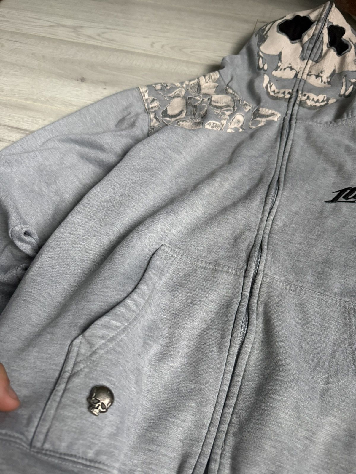 No Fear Vintage NO FEAR full Zip Hoodie styled Abathind Ape Bape Size US L / EU 52-54 / 3 - 3 Thumbnail