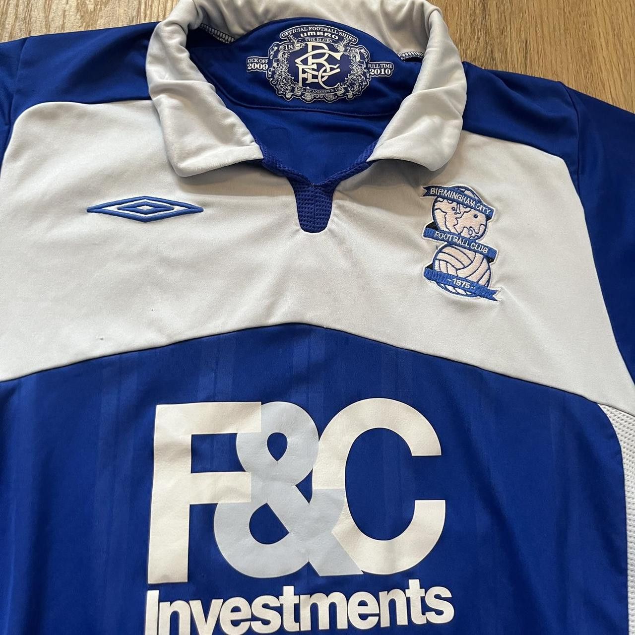 Umbro 2009-10 Birmingham Gity Umbro Home Sadler Football Shirt Size US XS / EU 42 / 0 - 3 Thumbnail