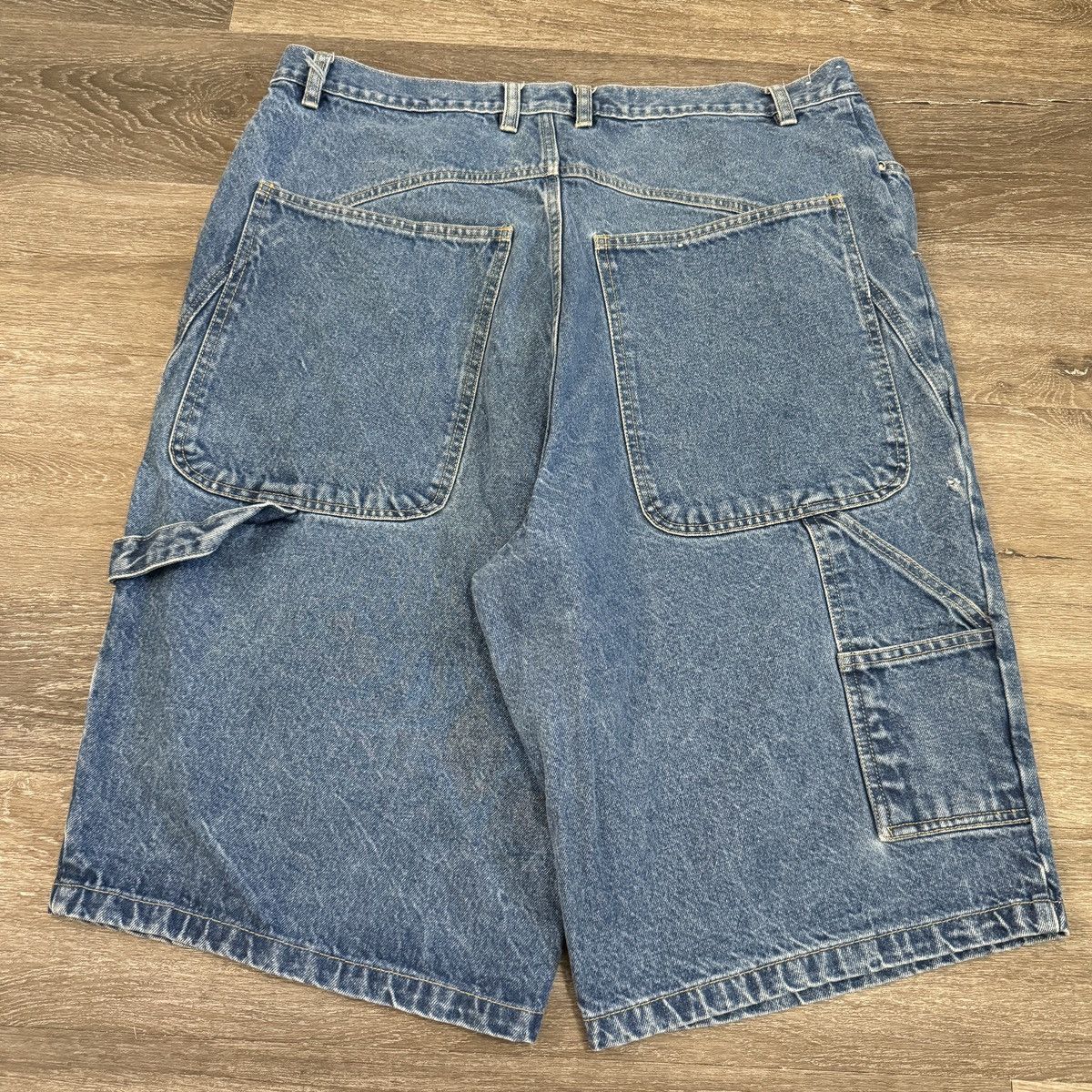 JNCO × Vintage Crazy Vintage y2k Xtreme limit JNCO style deep pocket shorts Size US 38 / EU 54 - 1 Thumbnail