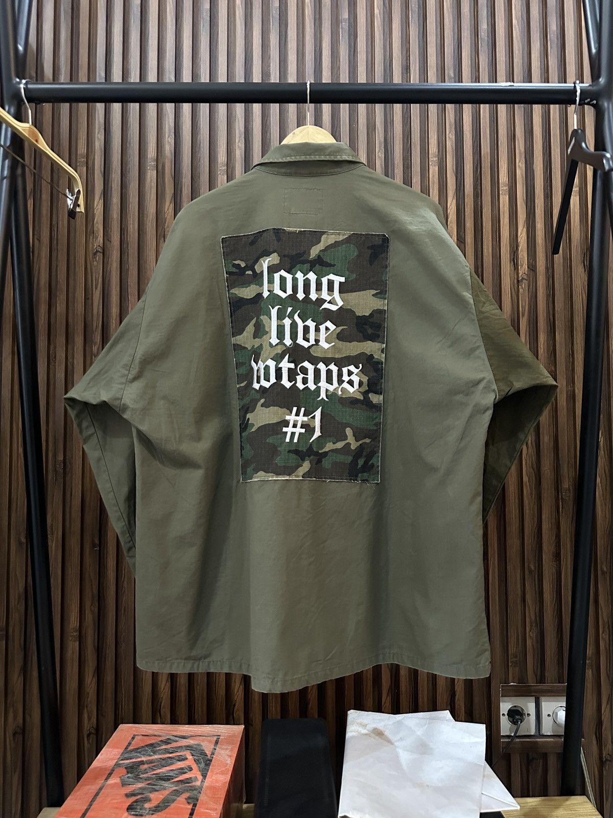 Wtaps WTAPS Modular Shirt. "Long Live Wtaps" Size US L / EU 52-54 / 3 - 2 Thumbnail