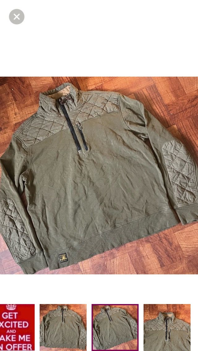 Polo Ralph Lauren Polo Ralph Lauren Vintage Men’s Quilted Quarter Zip XL Size US XL / EU 56 / 4 - 14 Thumbnail