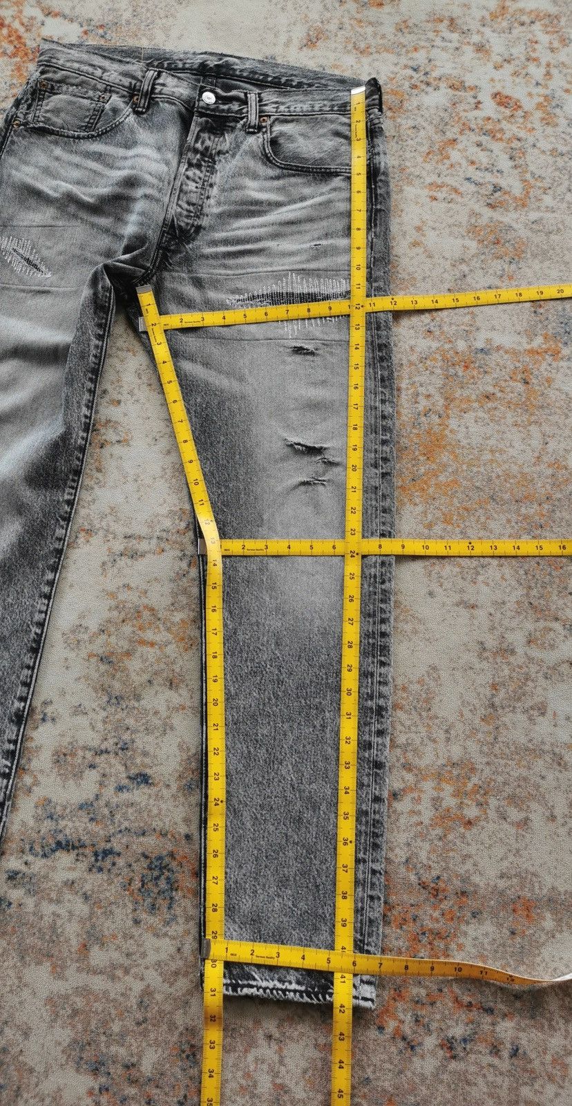 Levi's Levis 501 Denim Jeans Size US 35 - 11 Thumbnail
