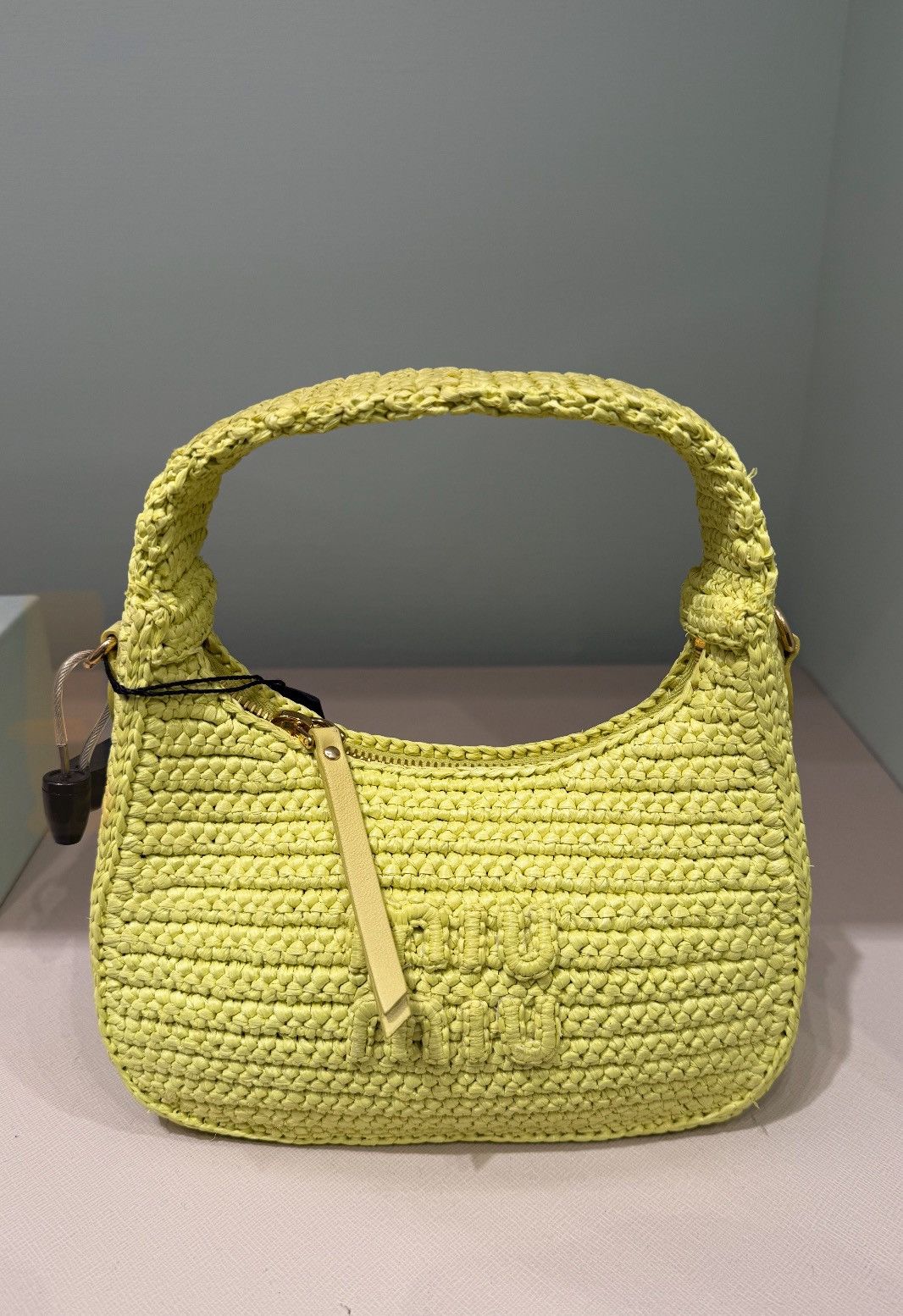 Miu Miu Miu Miu Wander crochet hobo bag Size ONE SIZE - 1 Thumbnail