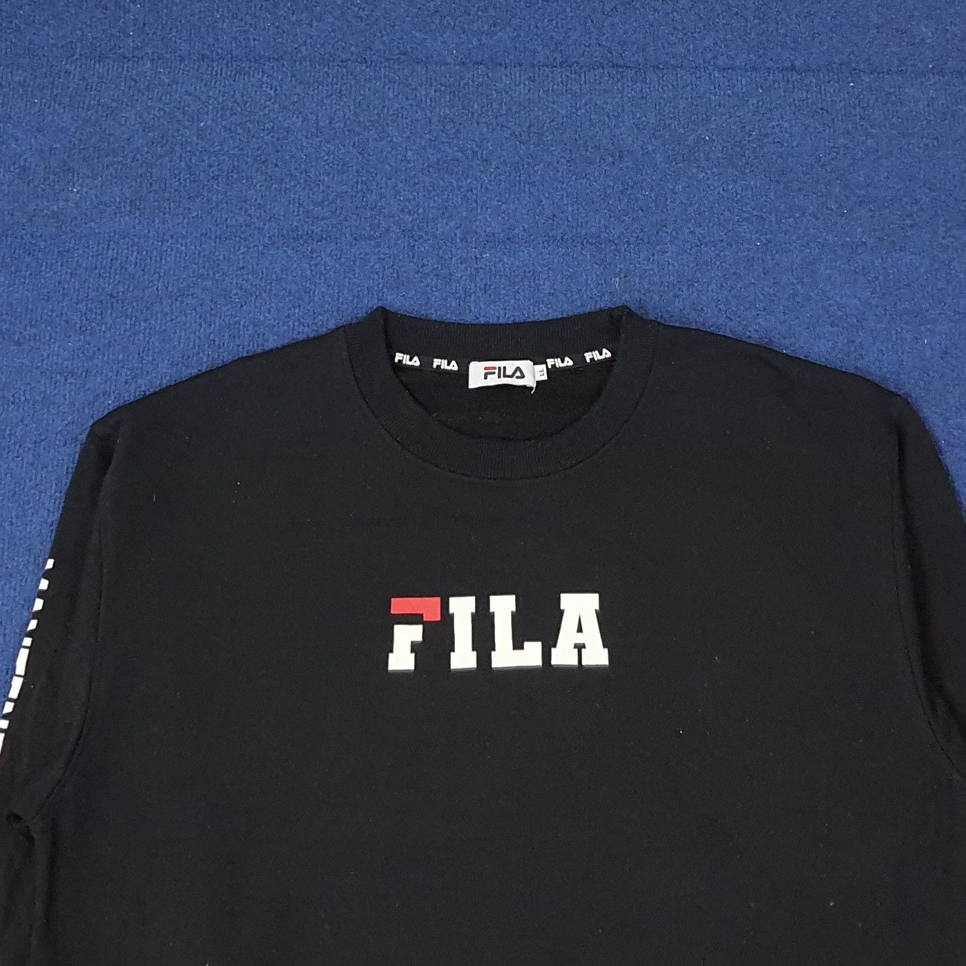 Fila Vintage FILA Center Sweatshirt C247N25 Size US L / EU 52-54 / 3 - 2 Thumbnail