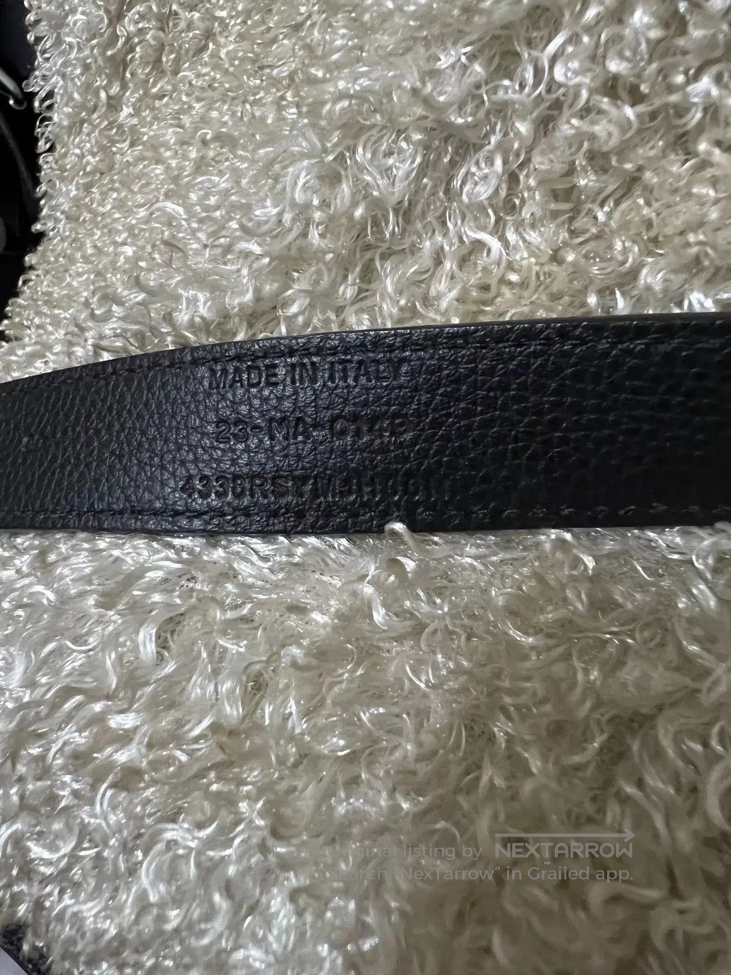 Dior Dior Homme Genuine Leather Belt. Size ONE SIZE - 6 Thumbnail