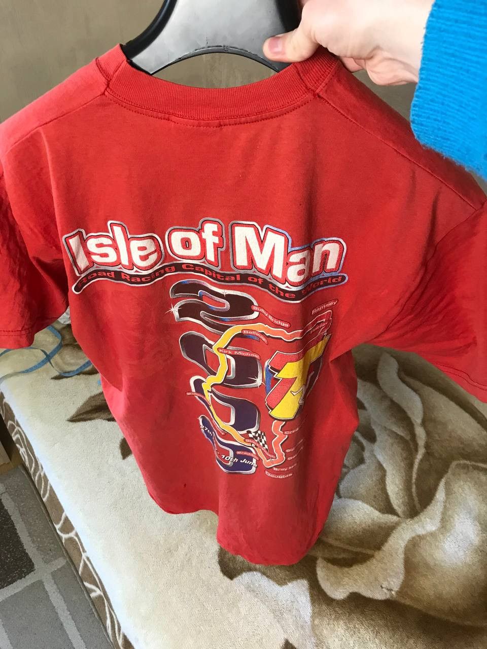 Vintage 🔥 TT Isle Of Man Vintage 2000 Road Races Moto Racing T Shirt Size US M / EU 48-50 / 2 - 10 Thumbnail