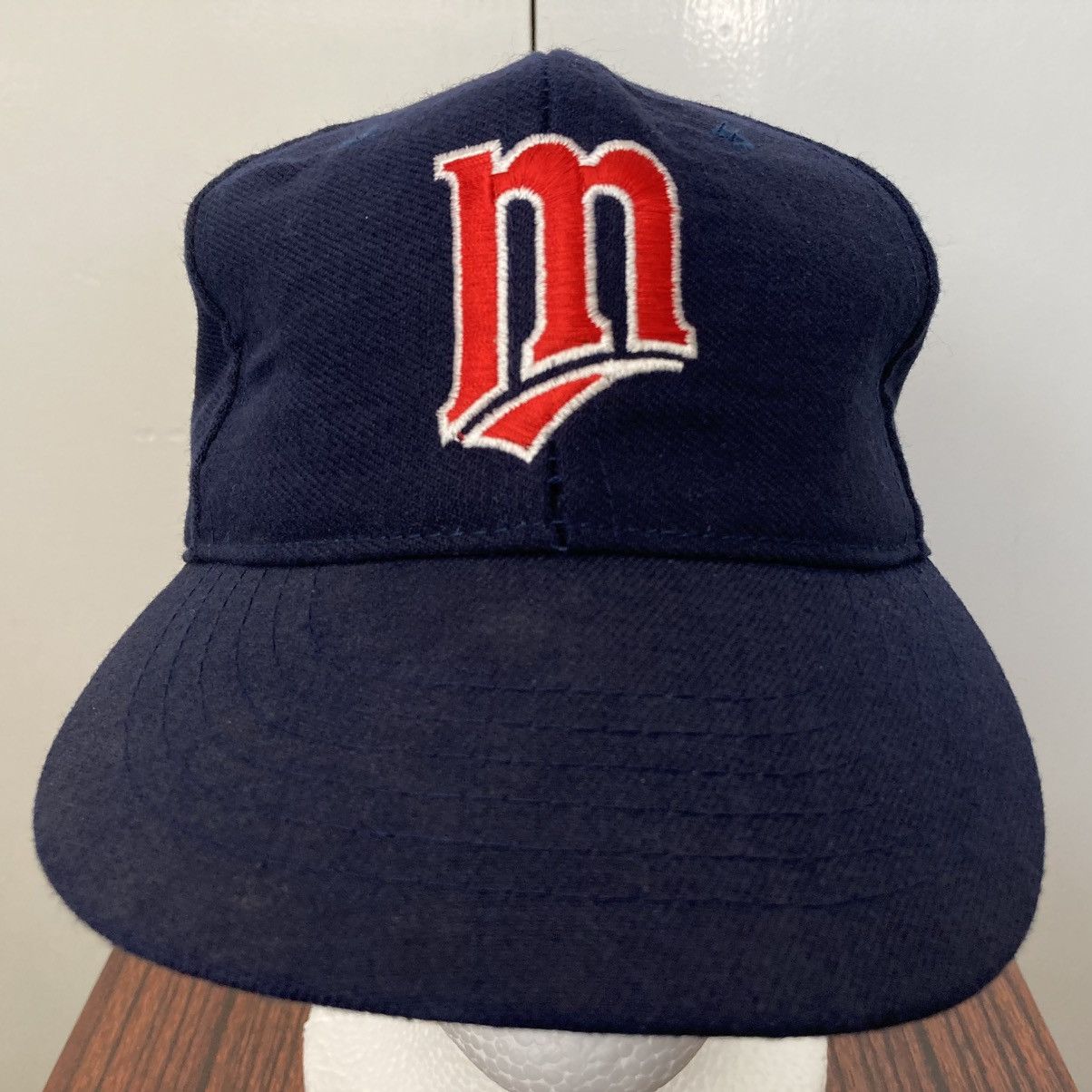 MLB × Twins × Vintage MINNESOTA TWINS PRO YOUTH EDS WEST SNAPBACK HAT MLB BASEBALL Size ONE SIZE - 2 Thumbnail