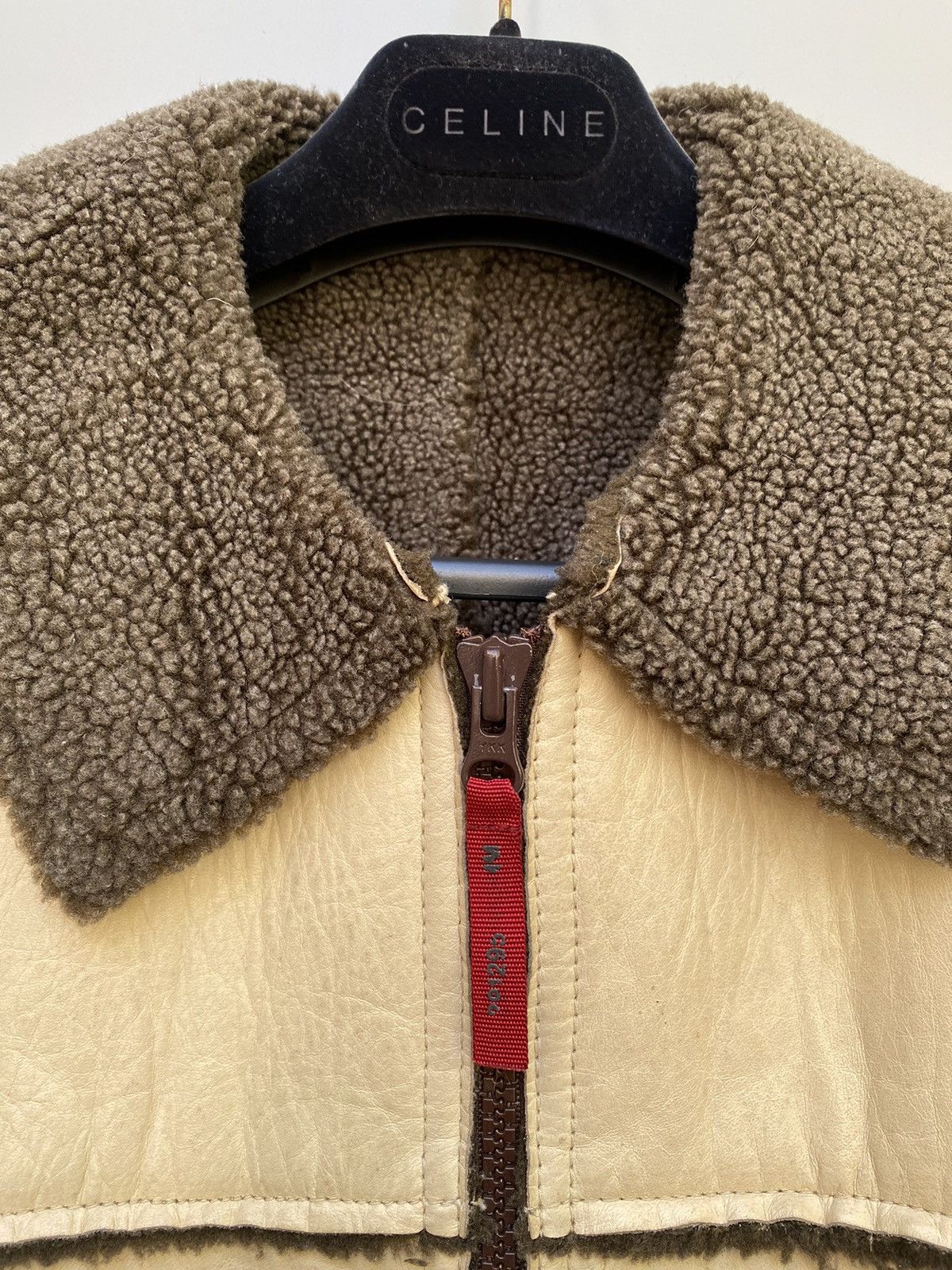 20471120 × Hysteric Glamour × Japanese Brand Archive 291295 Homme Shearling Leather Jacket Size US M / EU 48-50 / 2 - 12 Thumbnail
