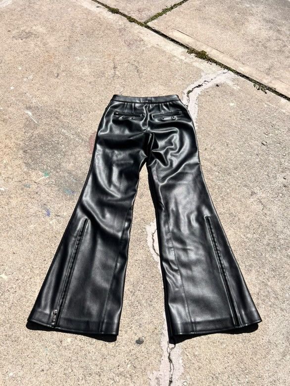 Vintage SKIMS Pleather Bell Bottoms Size US 30 / EU 46 - 1 Thumbnail