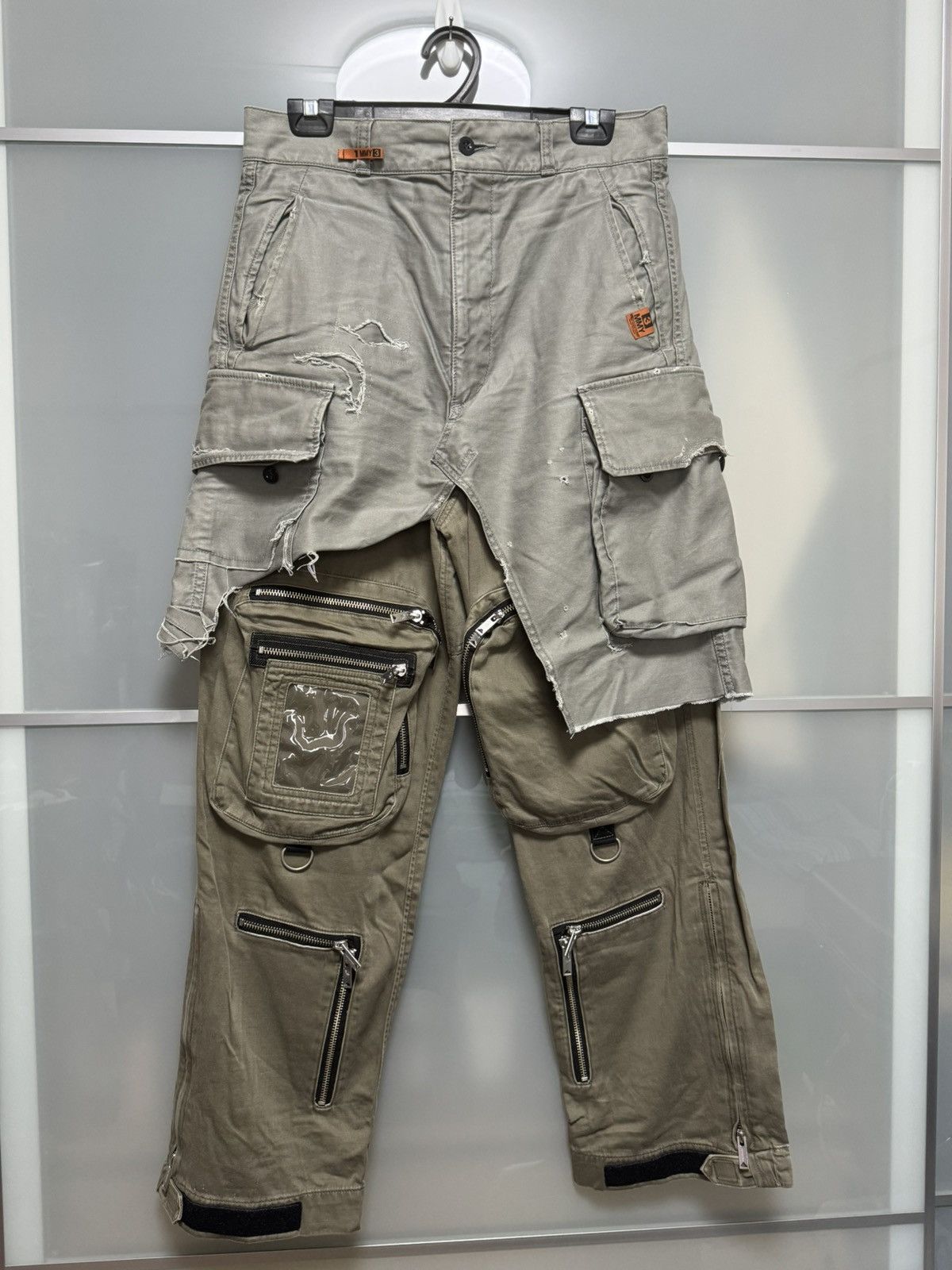 Miharayasuhiro Layered Cargo Pants