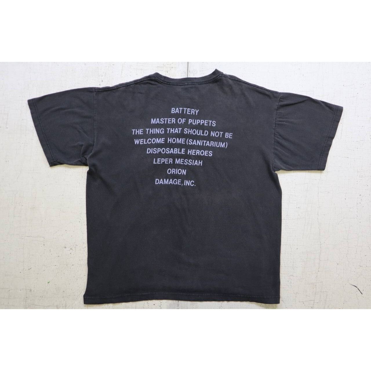 Giant Vintage 90s Metallica Master Of Puppets 1994 Giant Tag Size US XL / EU 56 / 4 - 12 Thumbnail
