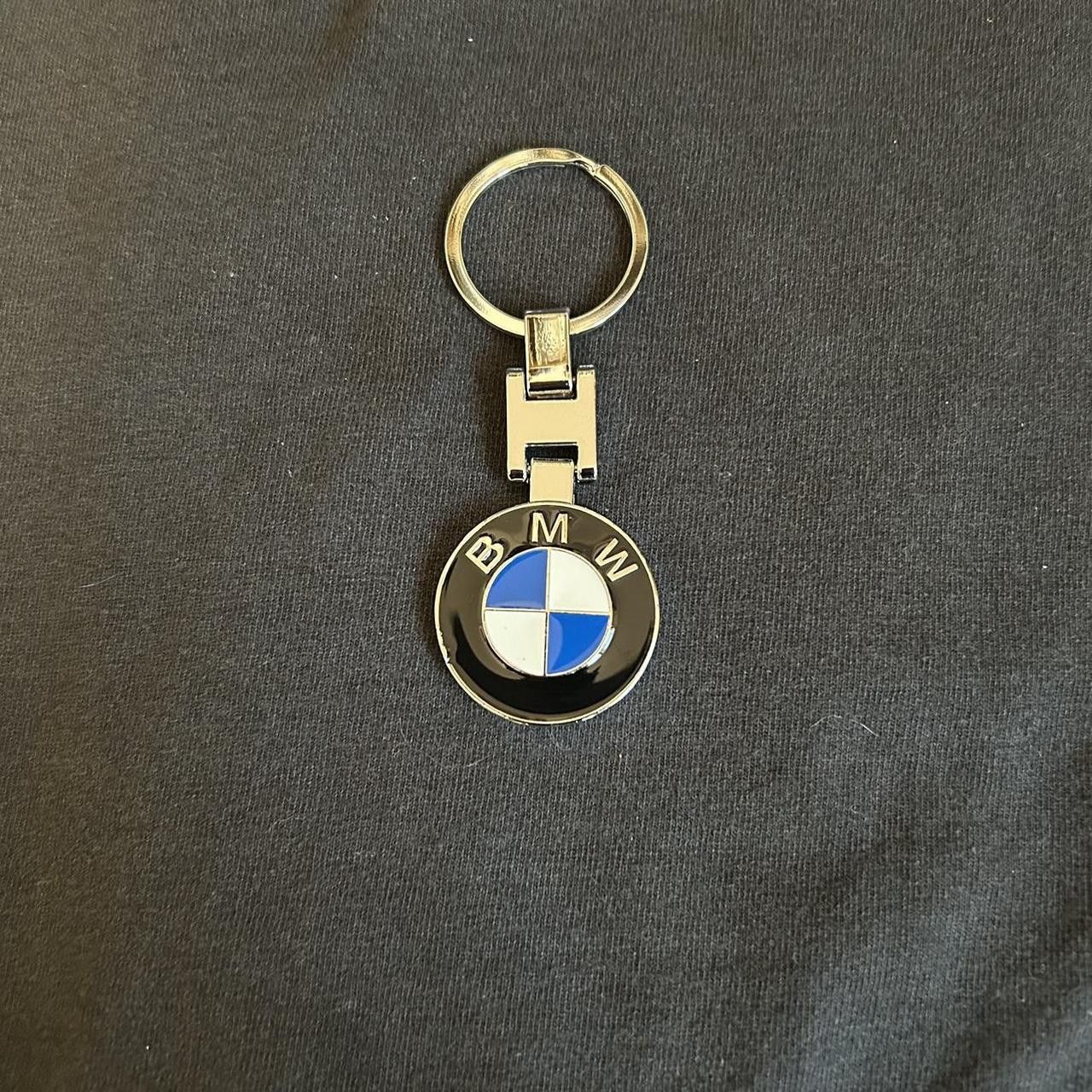 BMW × Japanese Brand Y2K 2000s Style BMW Emblem Heavyweight Steel Key Chain Size ONE SIZE - 5 Thumbnail