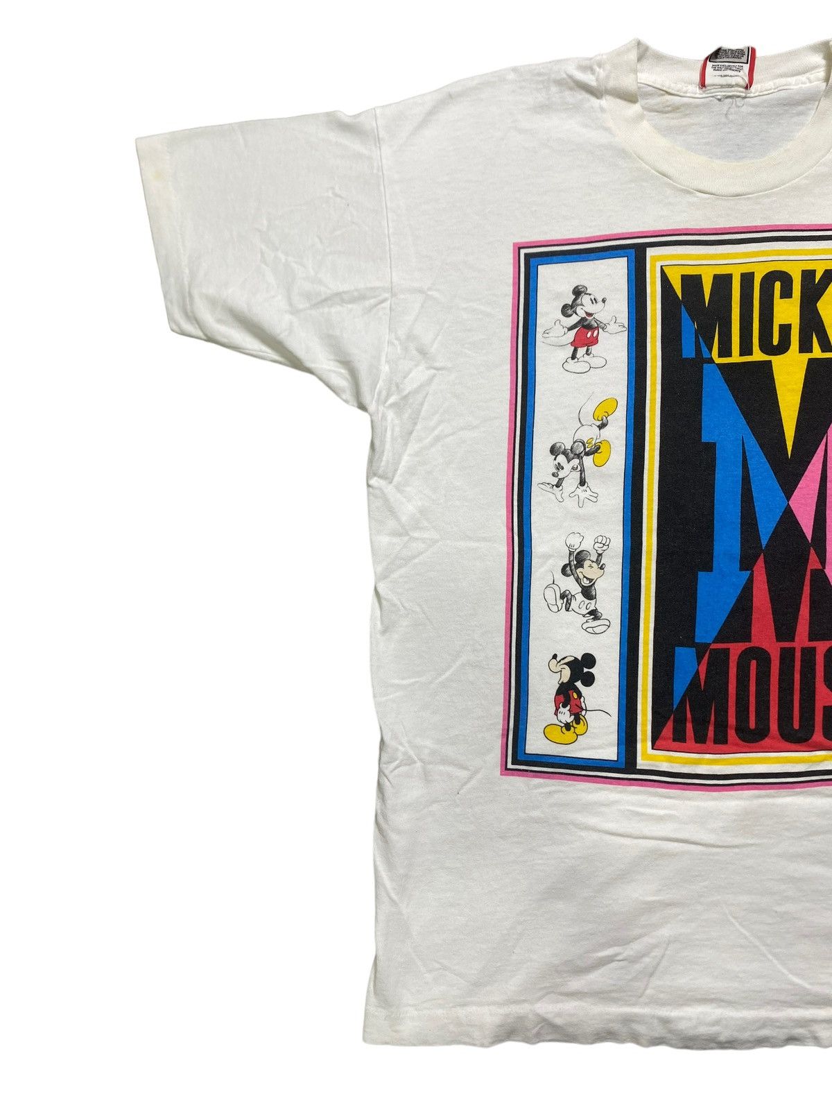 Mickey Mouse VINTAGE MICKEY MOUSE DISNEY DESIGN TEE Size US L / EU 52-54 / 3 - 3 Thumbnail