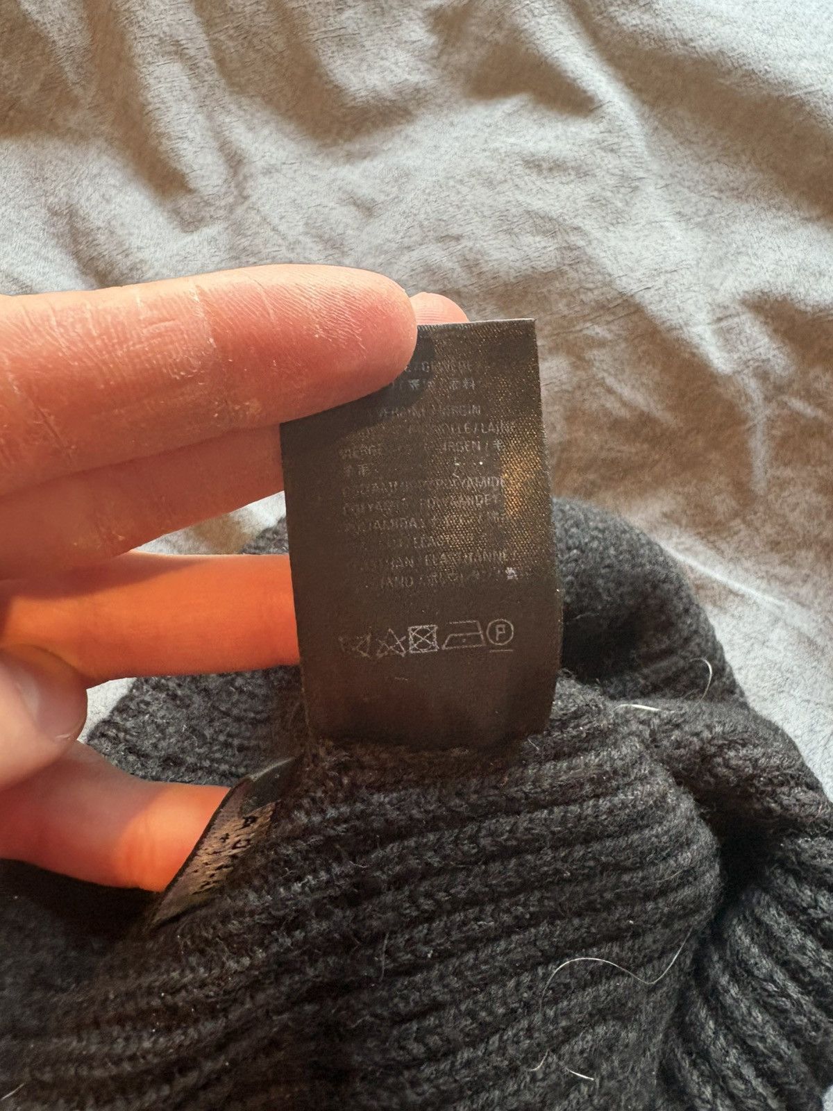 Balenciaga Balenciaga logo wool beanie Size ONE SIZE - 4 Thumbnail
