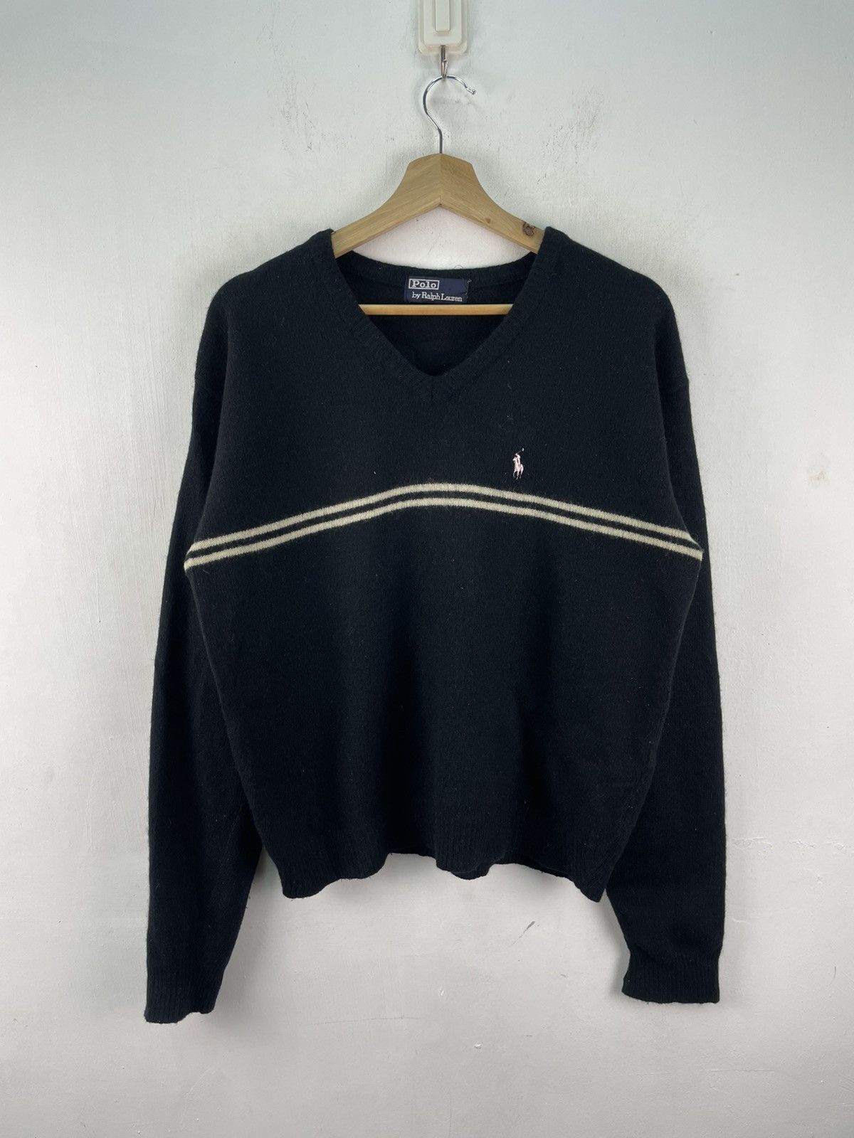 Polo Ralph Lauren Vintage Polo Ralph Lauren Cashmere Sweater Knitwear Pullover Size US M / EU 48-50 / 2 - 1 Thumbnail