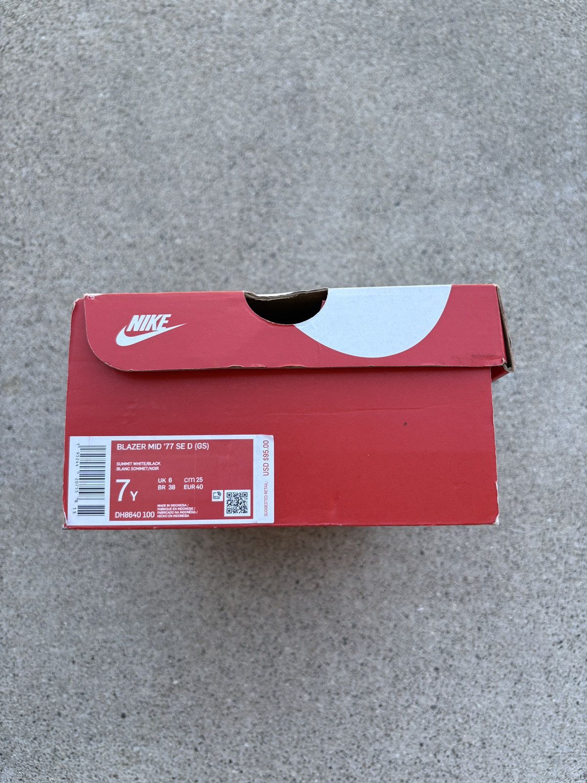 Nike Nike Blazer Mid ‘77 SE Dance “University Red” Size 7Y (GS) Size US 7 / EU 40 - 2 Thumbnail