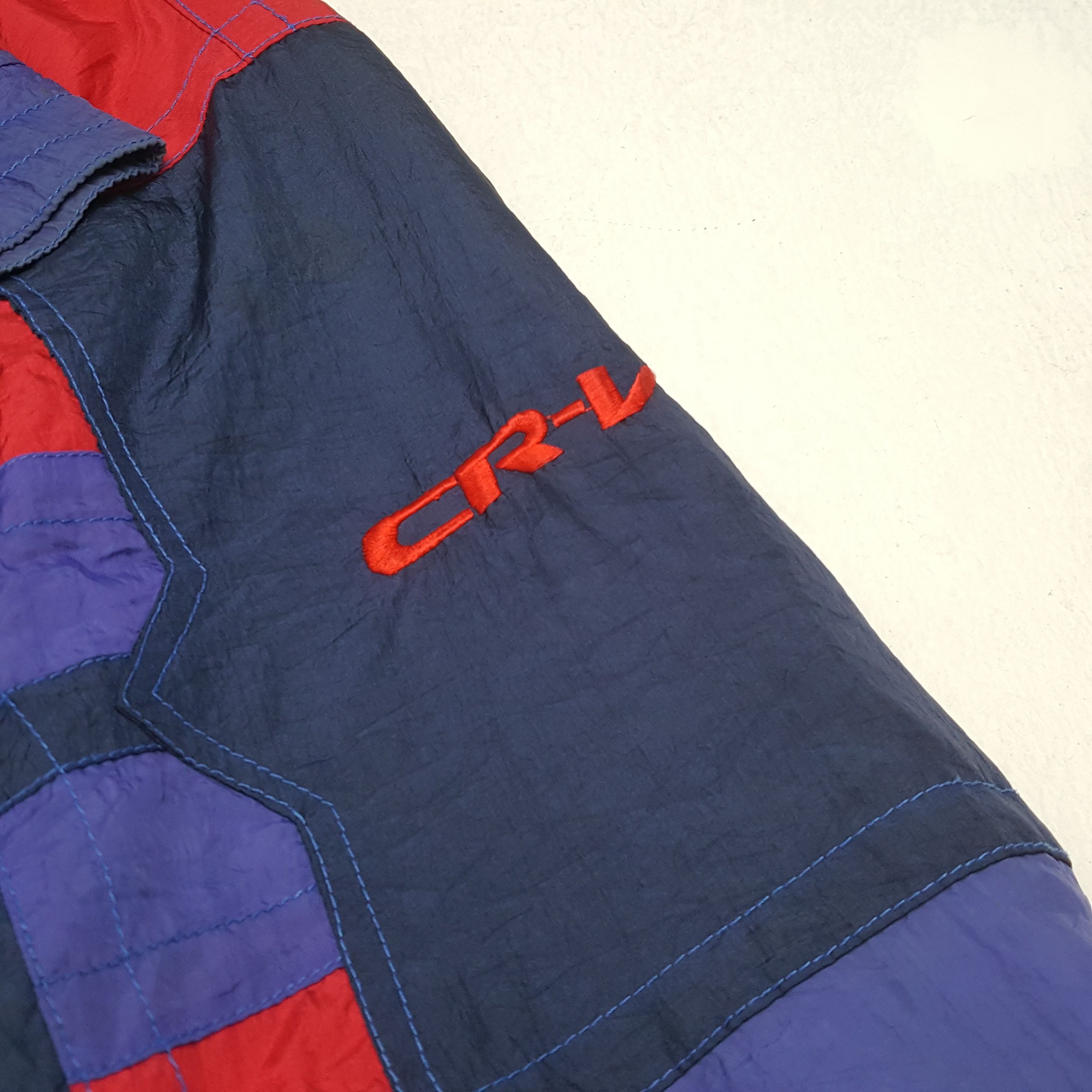 Honda × Vintage Vintage HONDA CRV Japanese Motorsport Custom Jacket Size US XL / EU 56 / 4 - 7 Thumbnail
