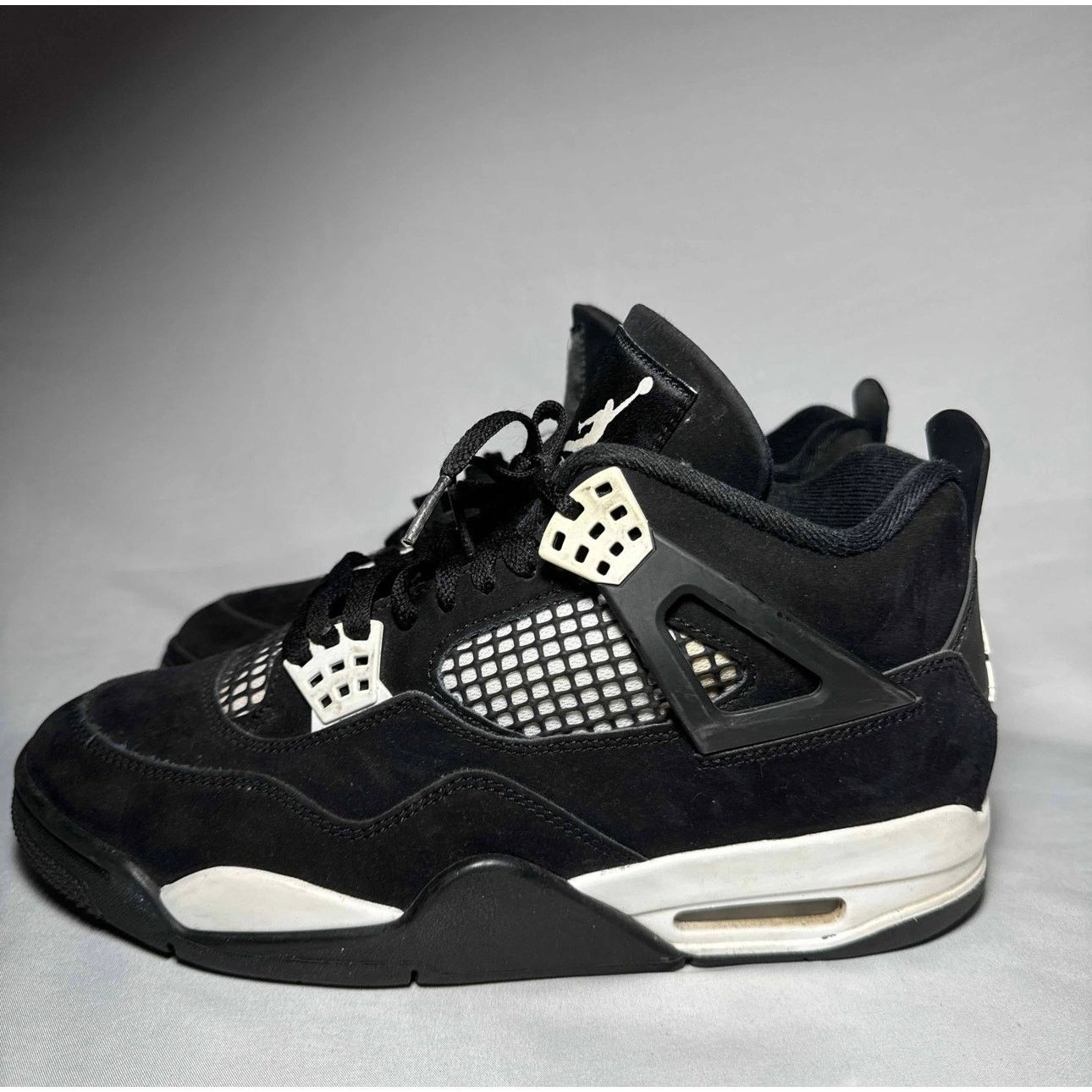 Jordan Brand × Nike Size 8.5 - Nike Air Jordan 4 Retro White Thunder Men's Shoes Size US 8.5 / EU 41-42 - 8 Thumbnail