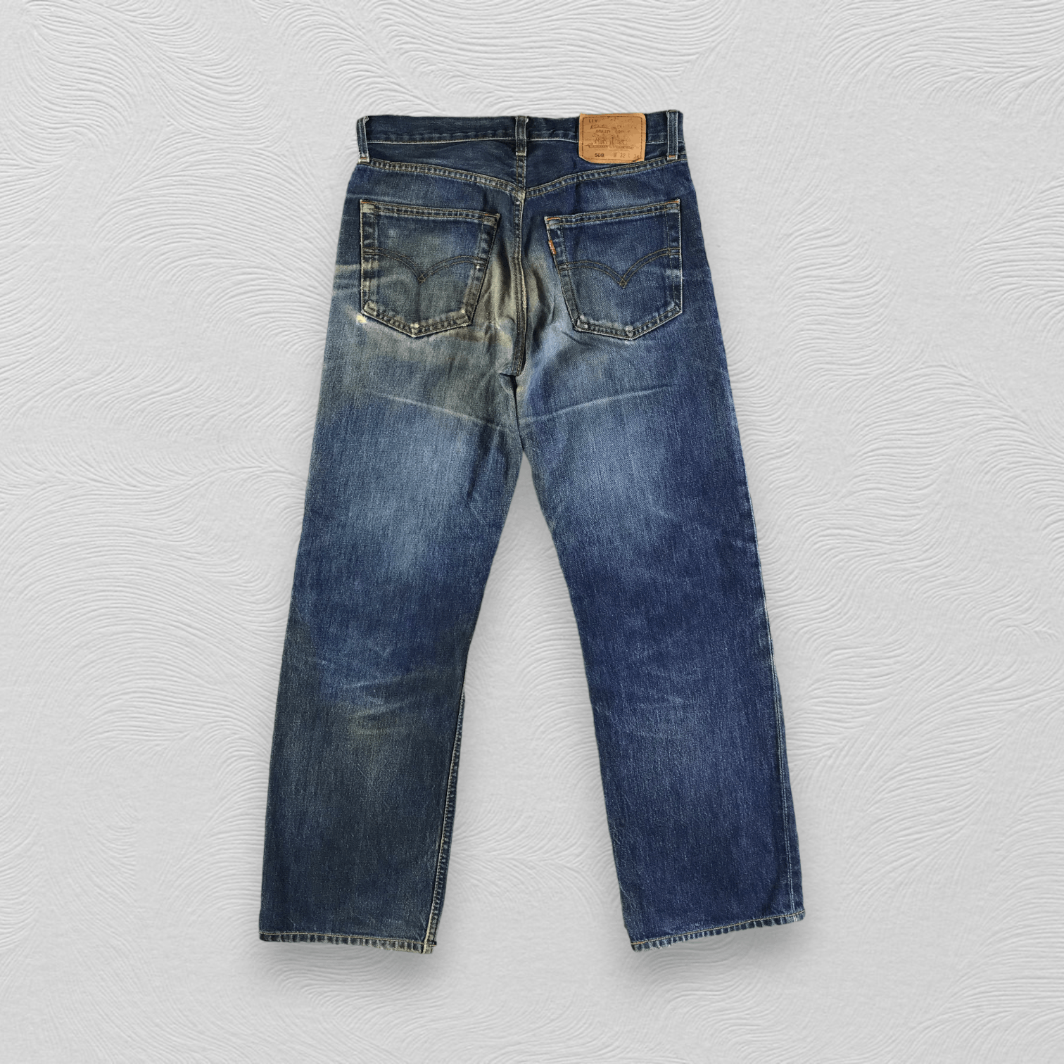 Levi's Vintage Levis 508 Jeans Dirty Blue Denim KJ2356 Size US 32 / EU 48 - 2 Thumbnail