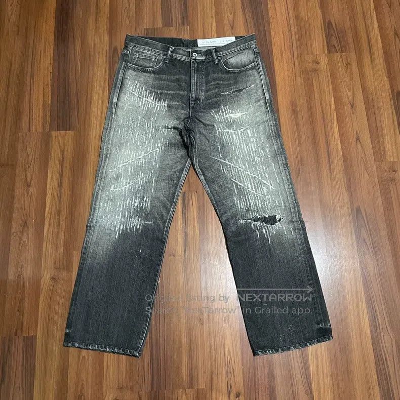 Neighborhood size XL Scratch Sailor Rain Night King Denim