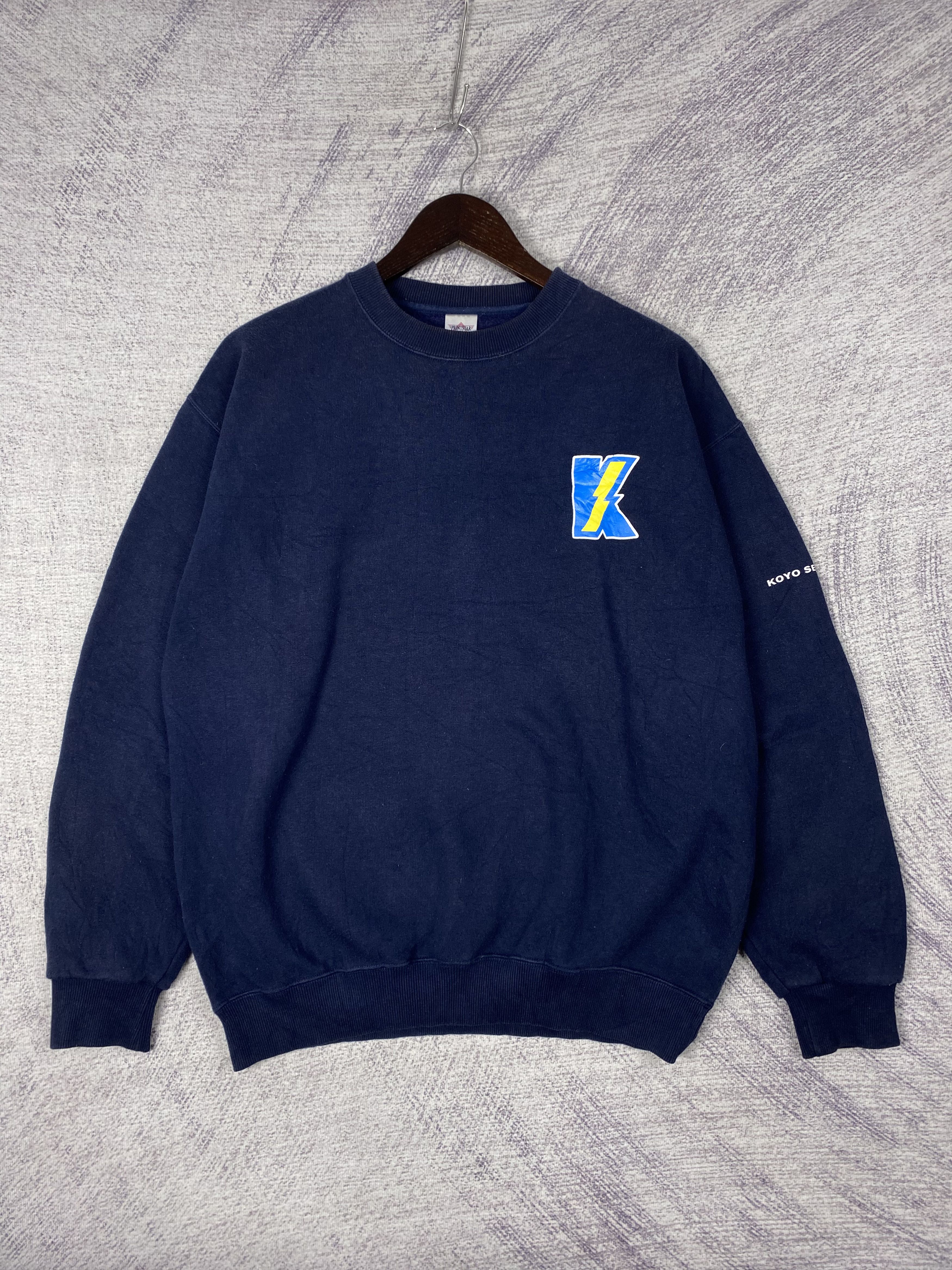 Japanese Brand Vintage Japanese Brand Long Sleeve Sweatshirts Size US L / EU 52-54 / 3 - 1 Thumbnail