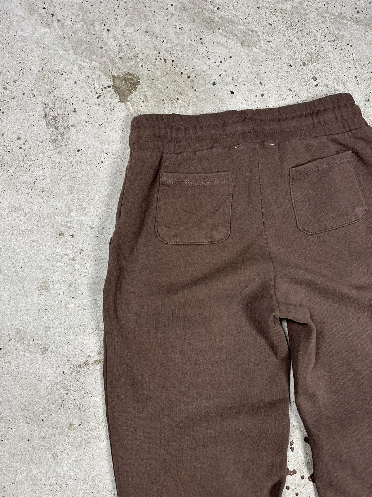 Japanese Brand × Vintage Vintage Y2K BAGGY Washed Brown Sweatpants Flare Size US 32 / EU 48 - 12 Thumbnail