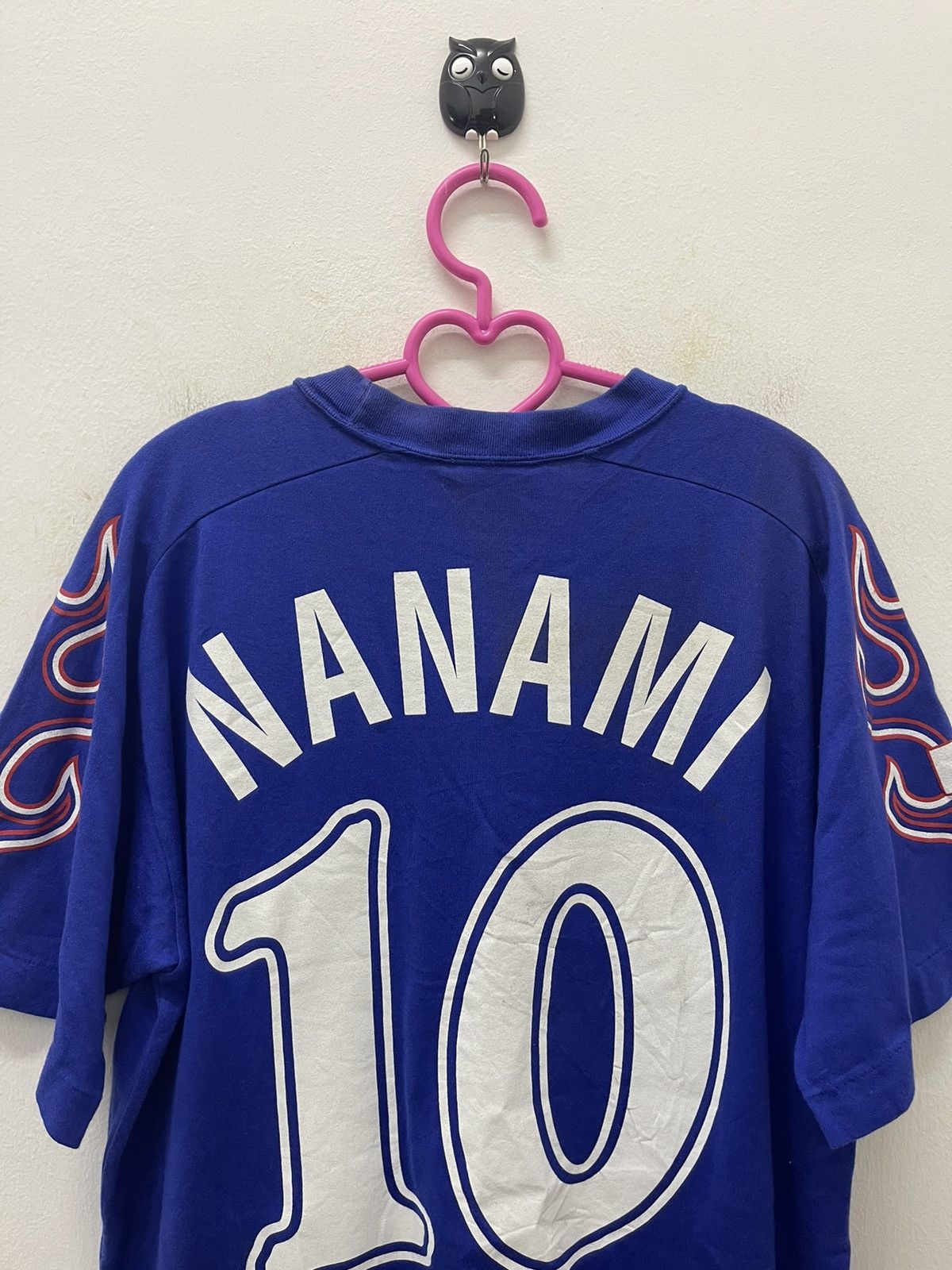Japanese Brand Rare Vintage HIROSHI NANAMI 10 Japan FA Sony 1996 Flame Size US L / EU 52-54 / 3 - 2 Thumbnail