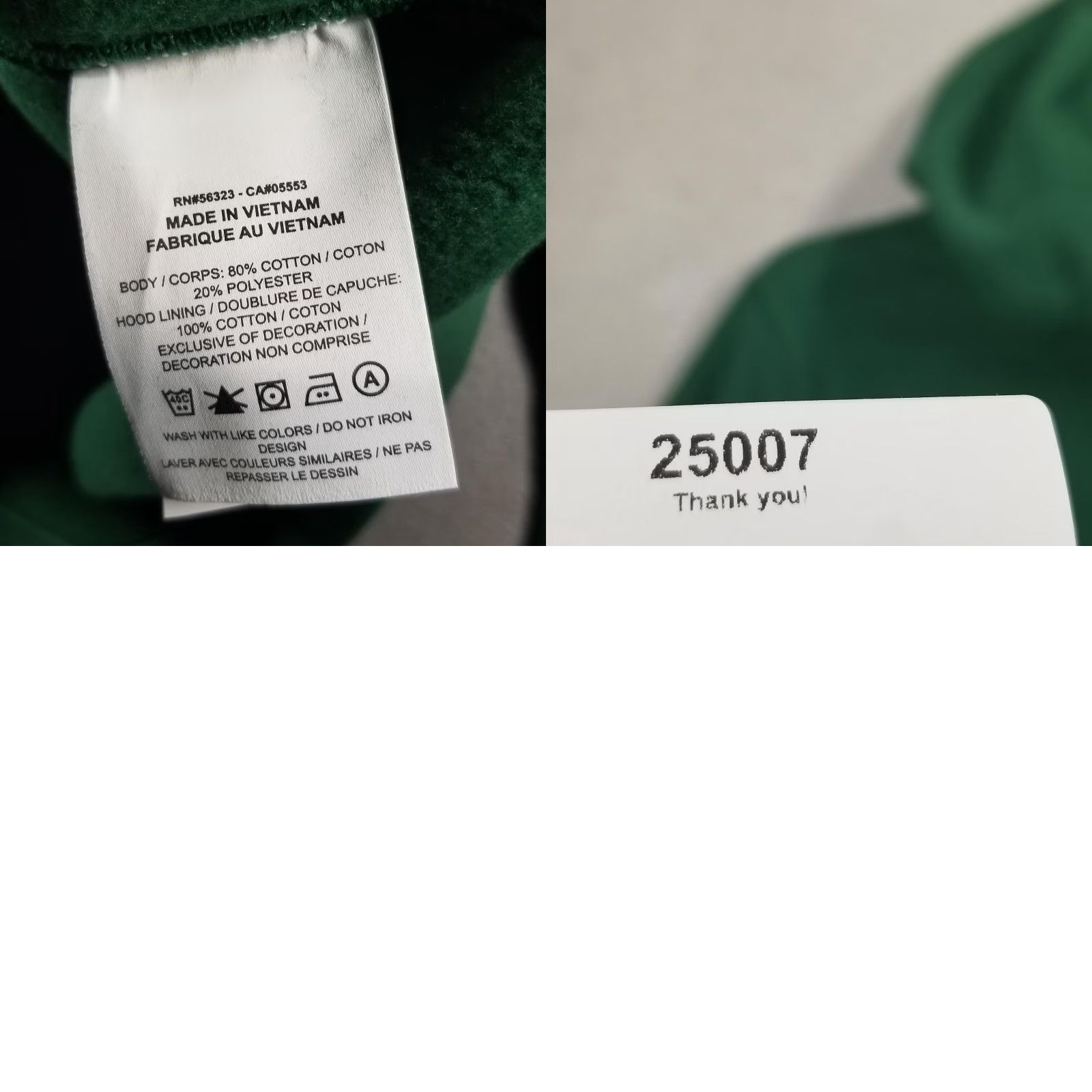 Nike Nike Hoodie Mens Small Green Club Fleece Swoosh Pullover Kangaroo Pocket Size US S / EU 44-46 / 1 - 8 Thumbnail