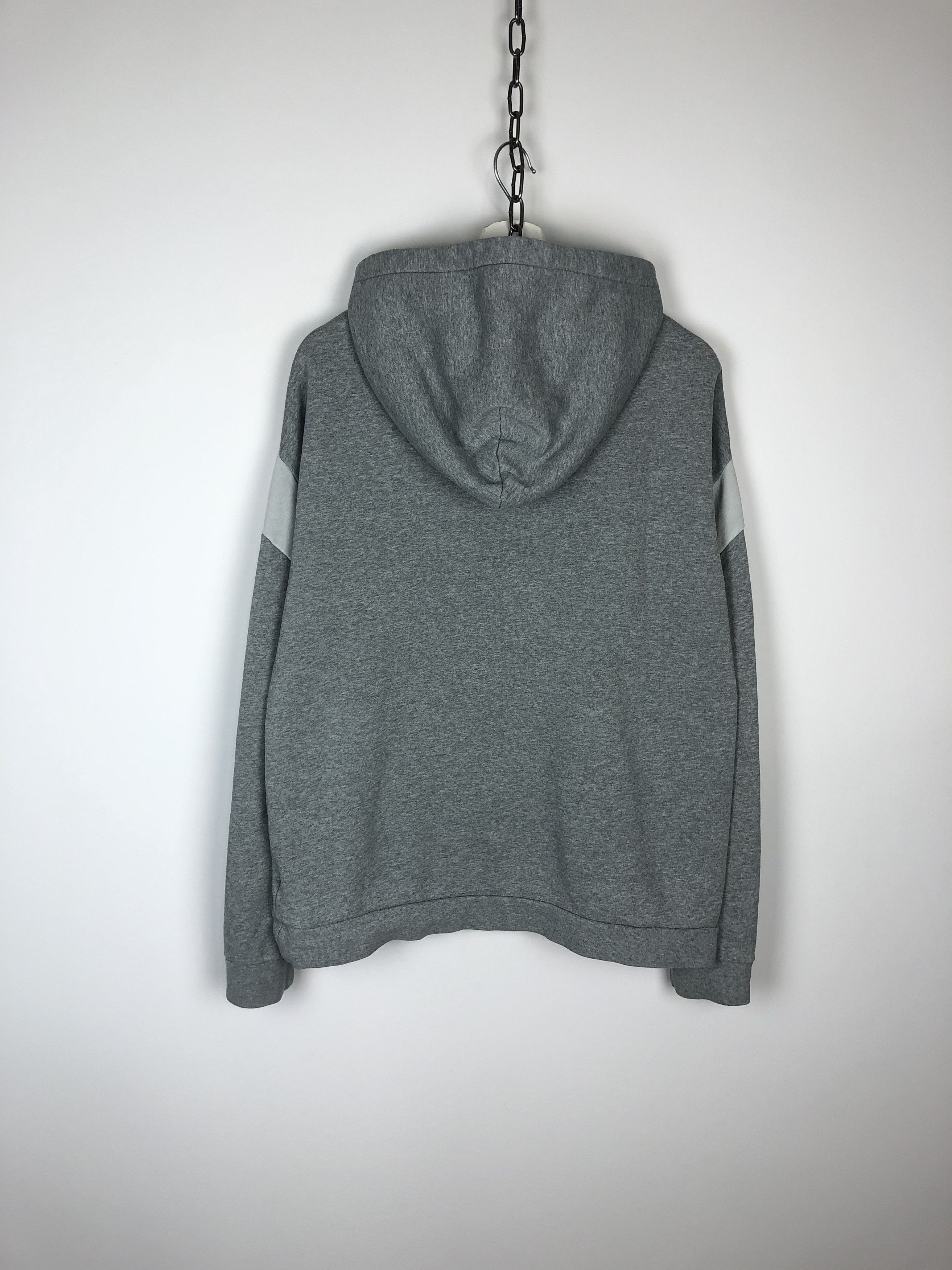 Nike Nike Air Hoodie Center Logo Streetwear Drill Gray size M Size US M / EU 48-50 / 2 - 7 Thumbnail
