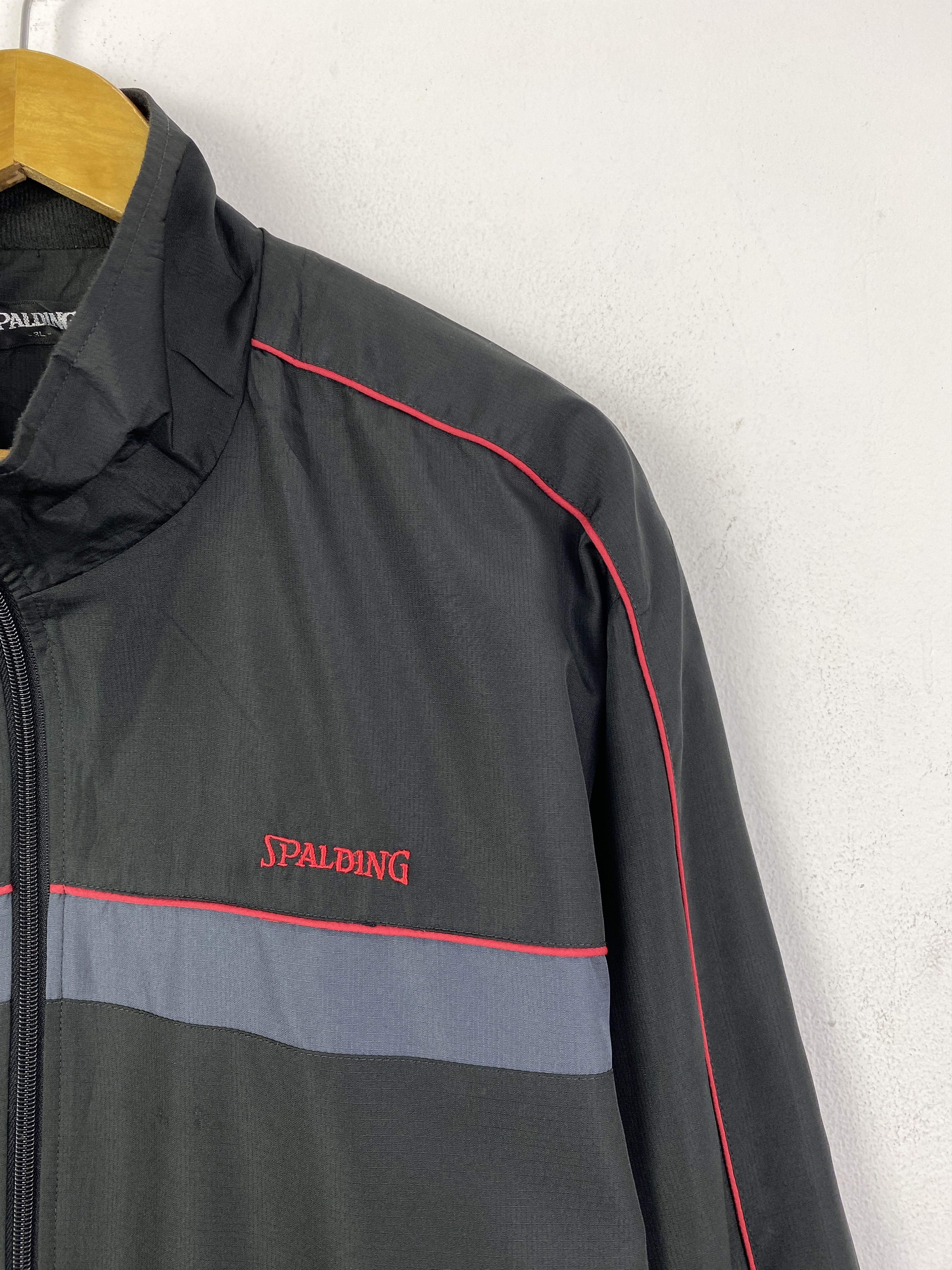Spalding Vintage Spalding full-zip Windbreaker Jacket JA0224 Size US XXL / EU 58 / 5 - 8 Thumbnail