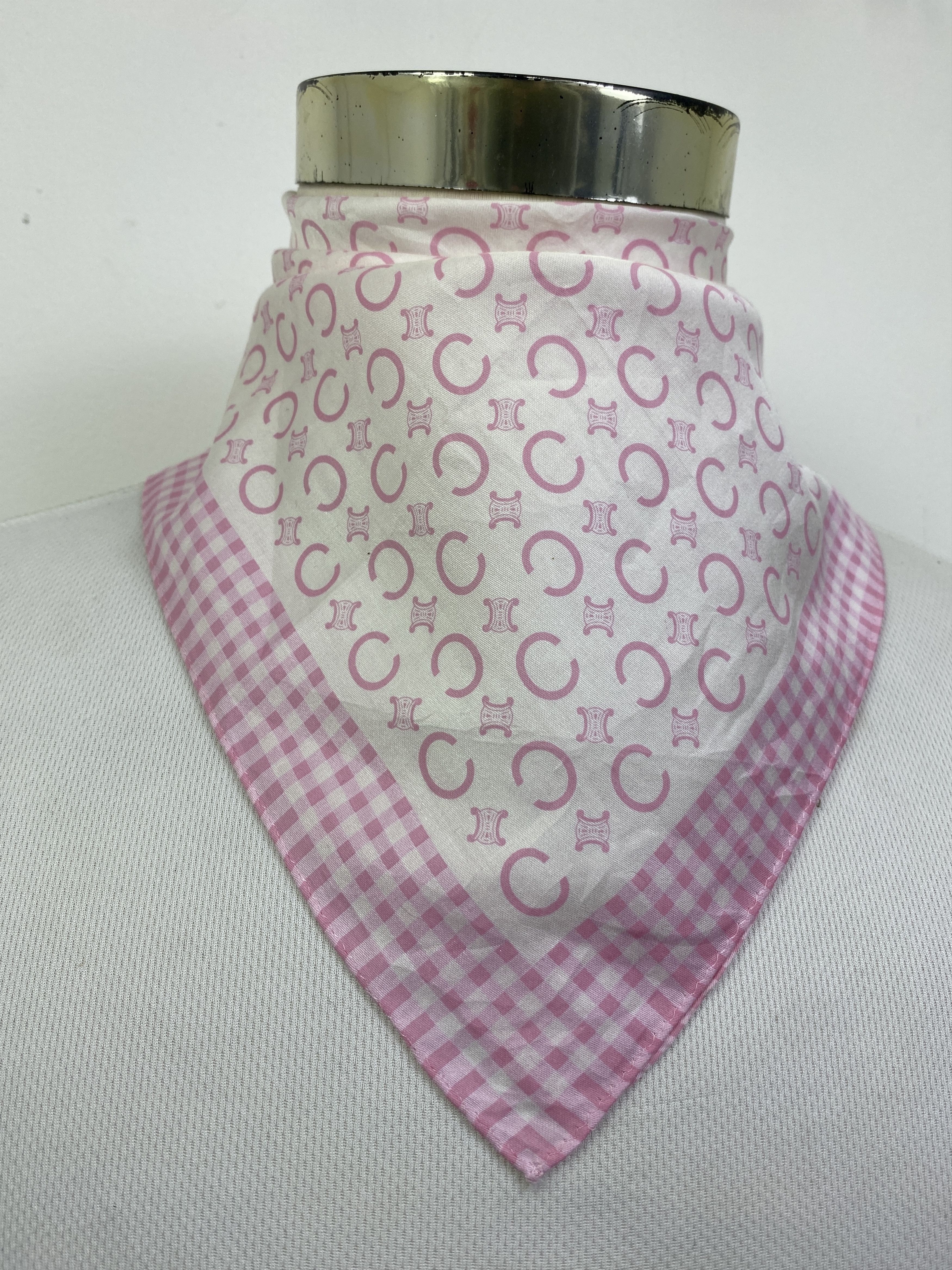 Celine Vintage Celine Handkerchief / Neckerchief HKC1072 Size ONE SIZE - 2 Thumbnail