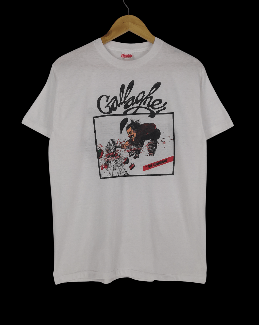 Vintage Vintage 90s Gallagher The Comedian Movie Promo Tee Size US M / EU 48-50 / 2 - 2 Thumbnail