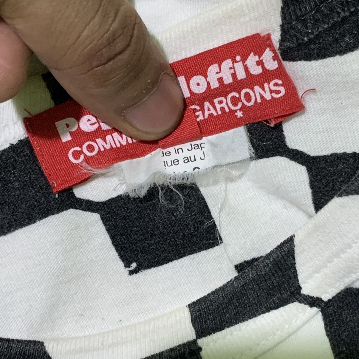 Comme des Garcons RARE‼️ Comme des garcons X Peggy moffitt checkerboard tshirt Size M / US 6-8 / IT 42-44 - 5 Thumbnail