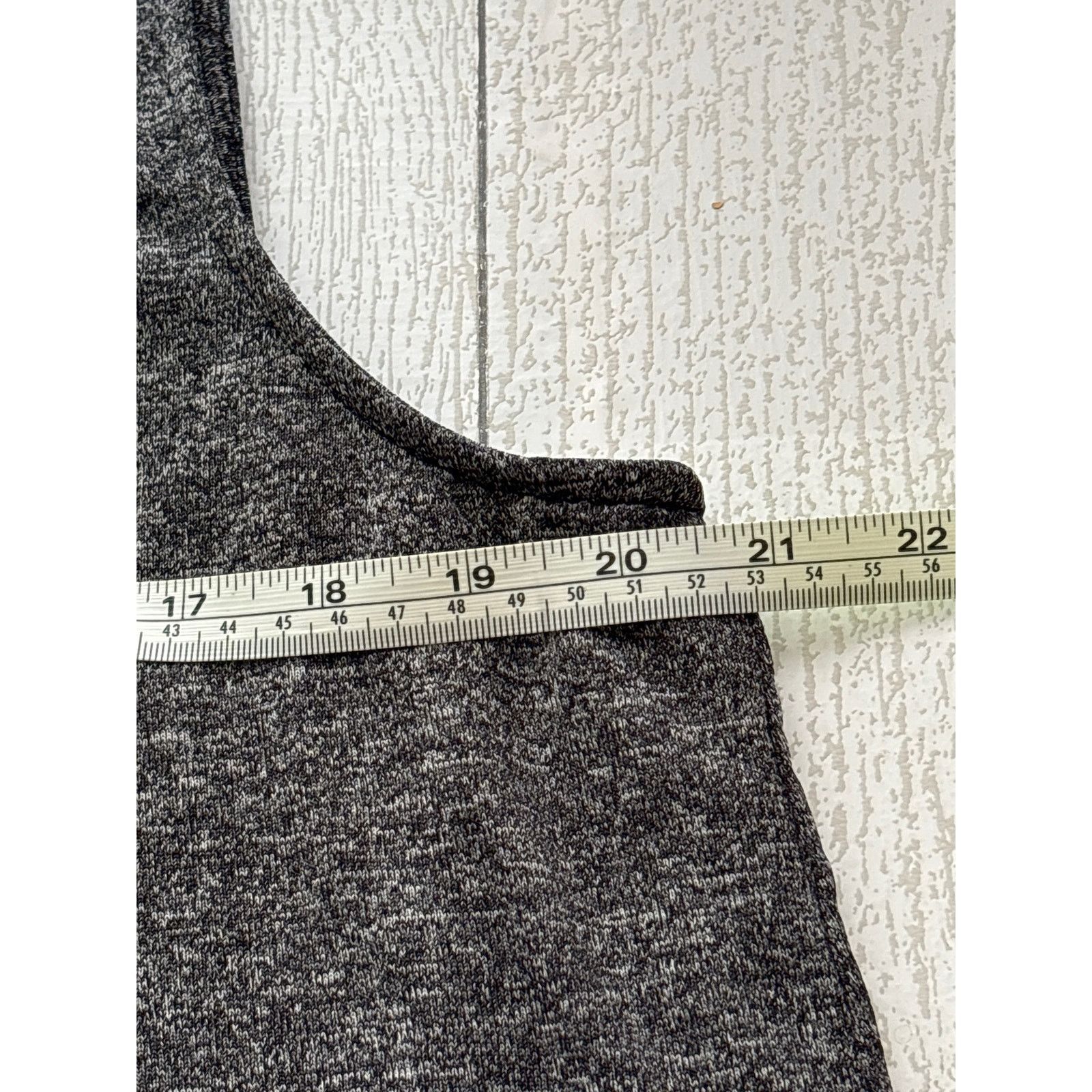 Apt. 9 Apt. 9 Black Marled Sleeveless Shirt Size 0X NWT Size XL / US 12-14 / IT 48-50 - 5 Thumbnail