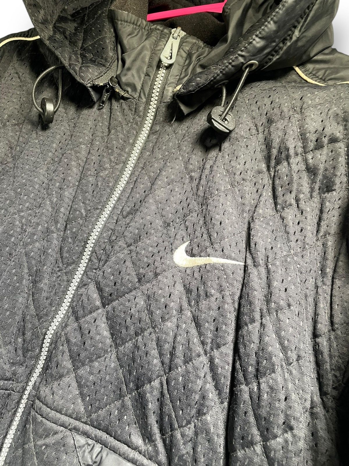 Nike × Vintage Vintage 90s Nike Jacket Size US XL / EU 56 / 4 - 4 Thumbnail