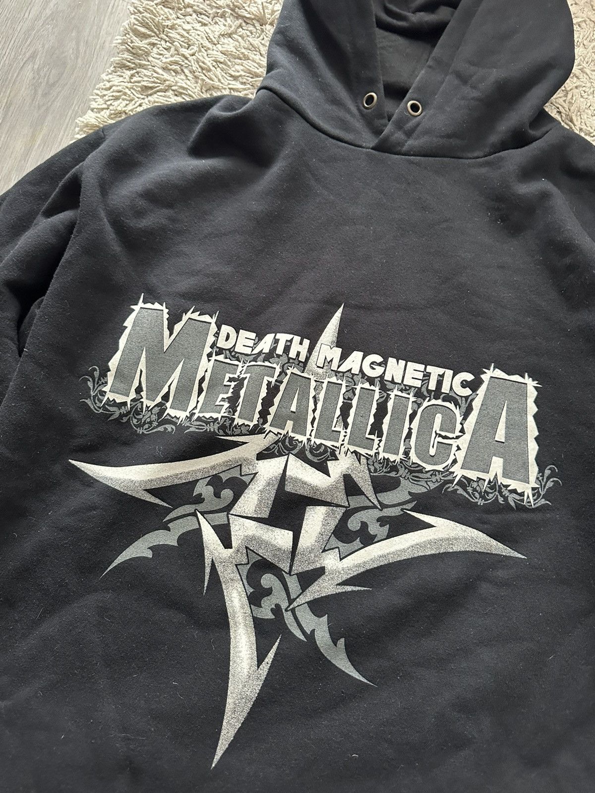 Band Tees Metallica Death Magnetic Y2K Band Tee Hoodie Size US L / EU 52-54 / 3 - 4 Thumbnail