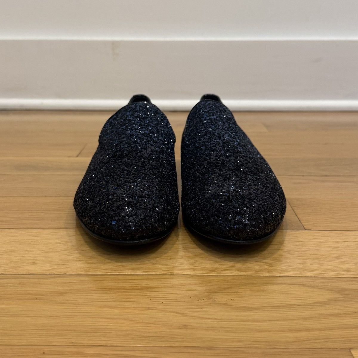 Jimmy Choo Jimmy Choo Sloane Course Glitter Degrade Loafers US 9 Size US 9 / EU 42 - 6 Thumbnail