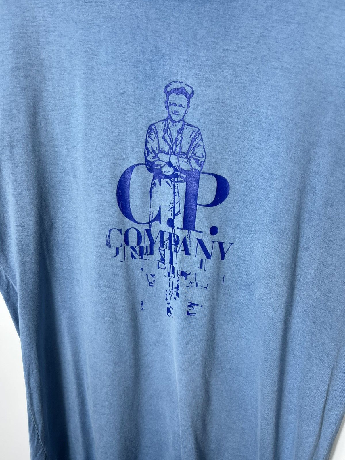 C.P. Company Vintage streetwear y2k C.P. Company Re-Colour logo t-shirt Size US L / EU 52-54 / 3 - 2 Thumbnail