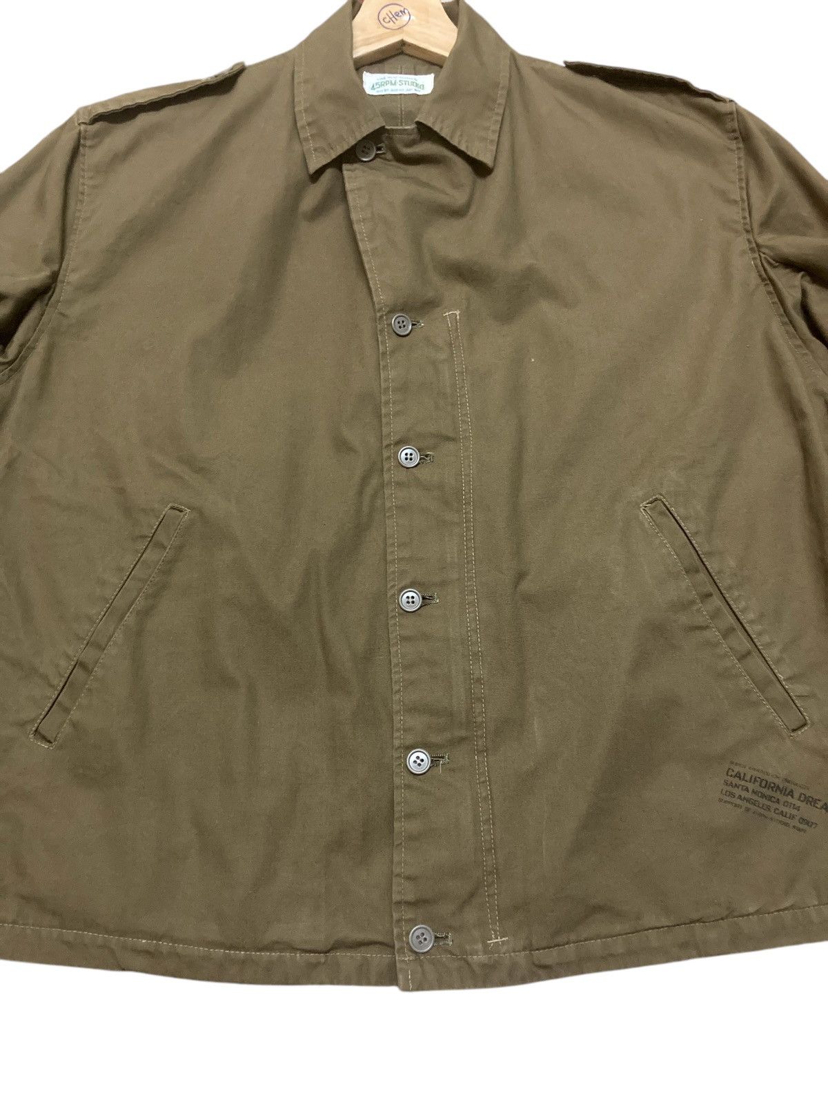 45rpm 45Rpm-Studio X California Dream Co. Military Jacket Size US M / EU 48-50 / 2 - 3 Thumbnail