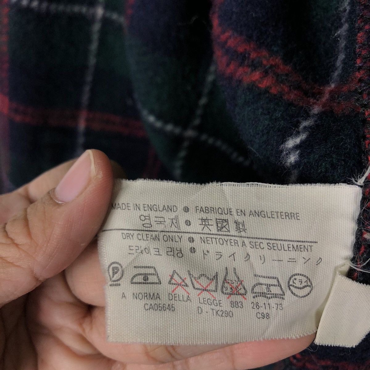 Gloverall 🔥Vintage Wool Long Jacket Duffle Gloverall England Blanket Size US M / EU 48-50 / 2 - 18 Thumbnail