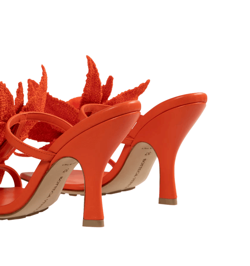Bottega Veneta o1h1sh10526 Adam Sandal in Orange Size US 9 / IT 39 - 4 Thumbnail