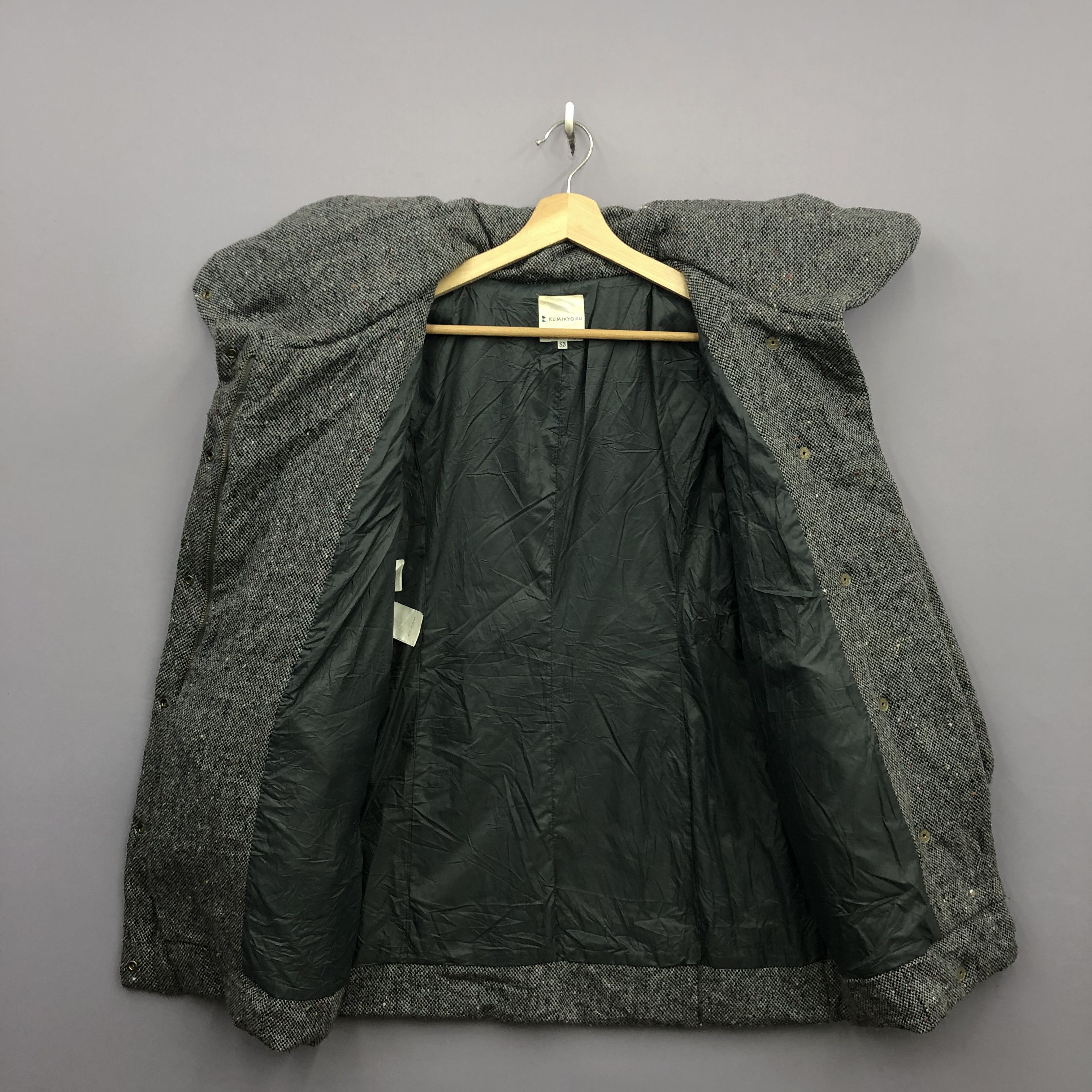 Japanese Brand × Vintage Vintage 90s Kumikyoku Turtleneck Quilted Puffer Jacket Size S / US 4 / IT 40 - 5 Thumbnail