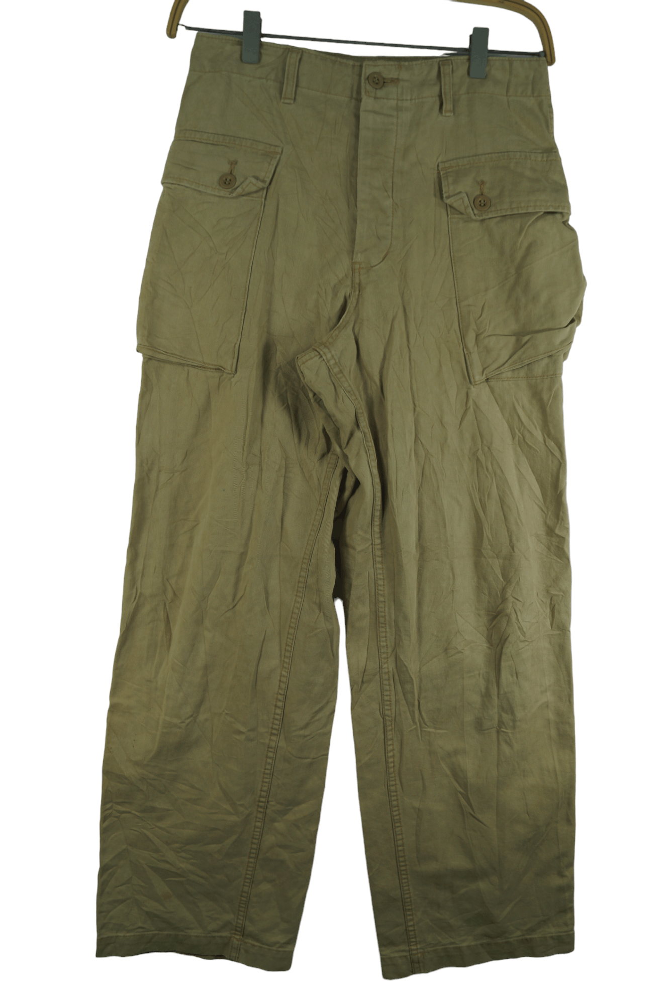 image of Made In USA x Schott Vintage Schott Cargo Pants Nice Design in Brown, Men's (Size 29)