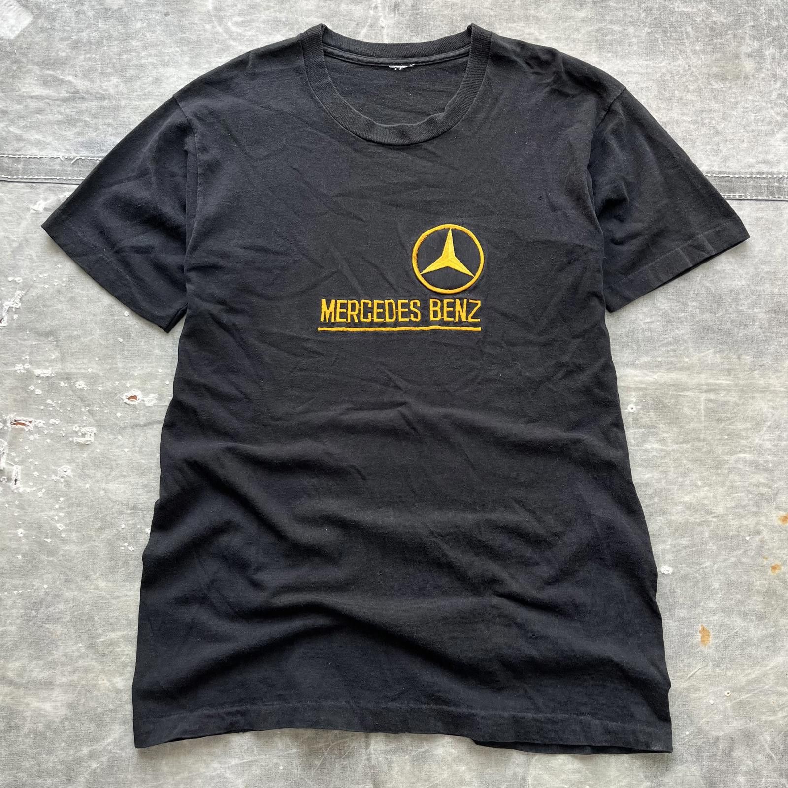 Mercedes-Benz × Vintage Vintage 90s Embroidery Patch Mercedes Benz Luxury Cars Shirt Size US L / EU 52-54 / 3 - 1 Thumbnail